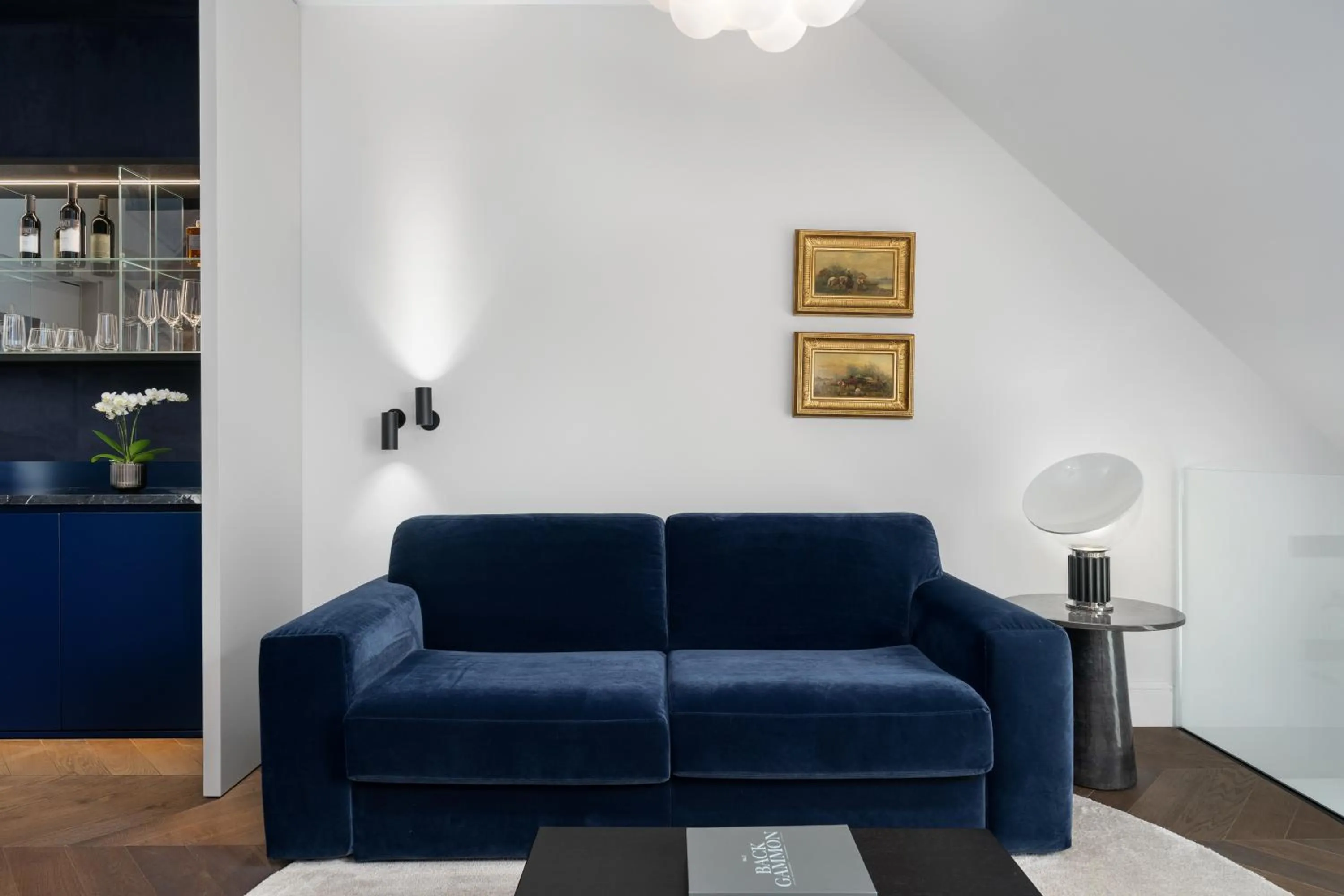 Living room in The Amauris Vienna - Relais & Châteaux