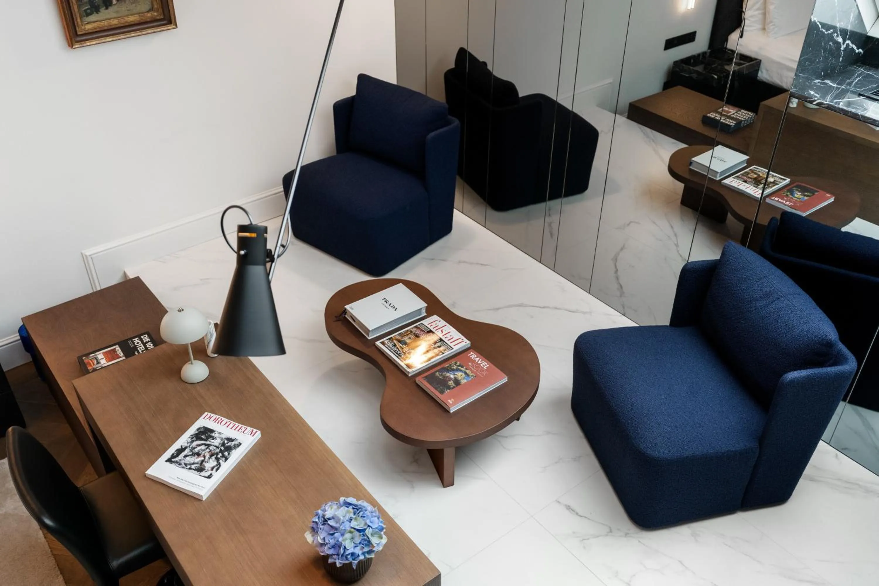 Living room in The Amauris Vienna - Relais & Châteaux