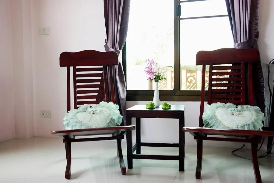 Seating area in Loy Manee House