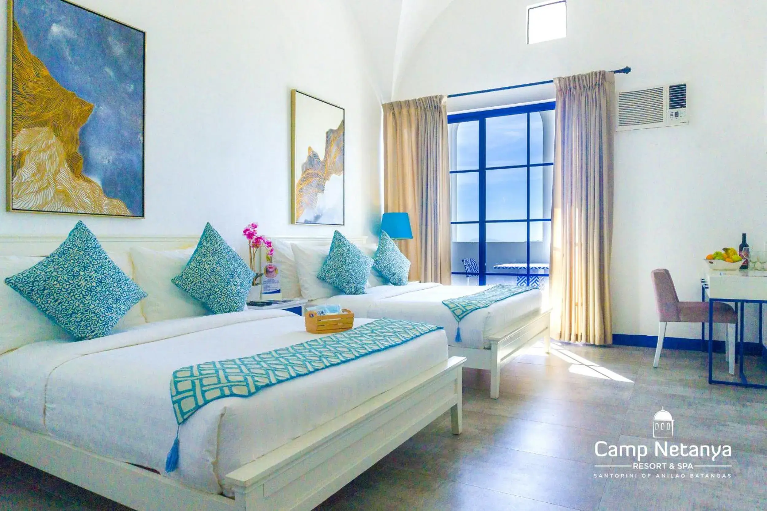 Bedroom, Bed in Camp Netanya Resort and Spa Bedroom, Bed in Camp Netanya Resort and Spa