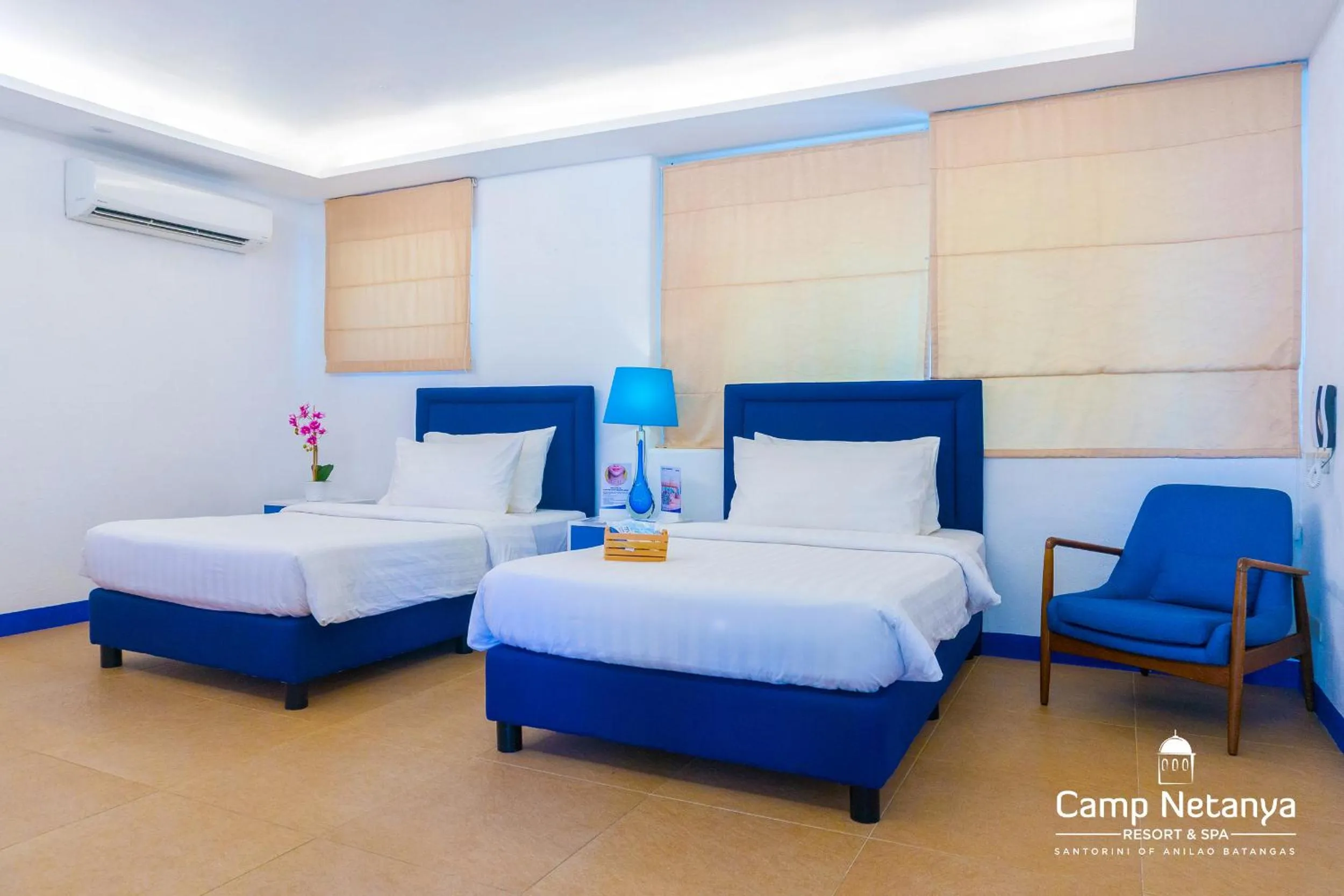 Bedroom, Bed in Camp Netanya Resort and Spa