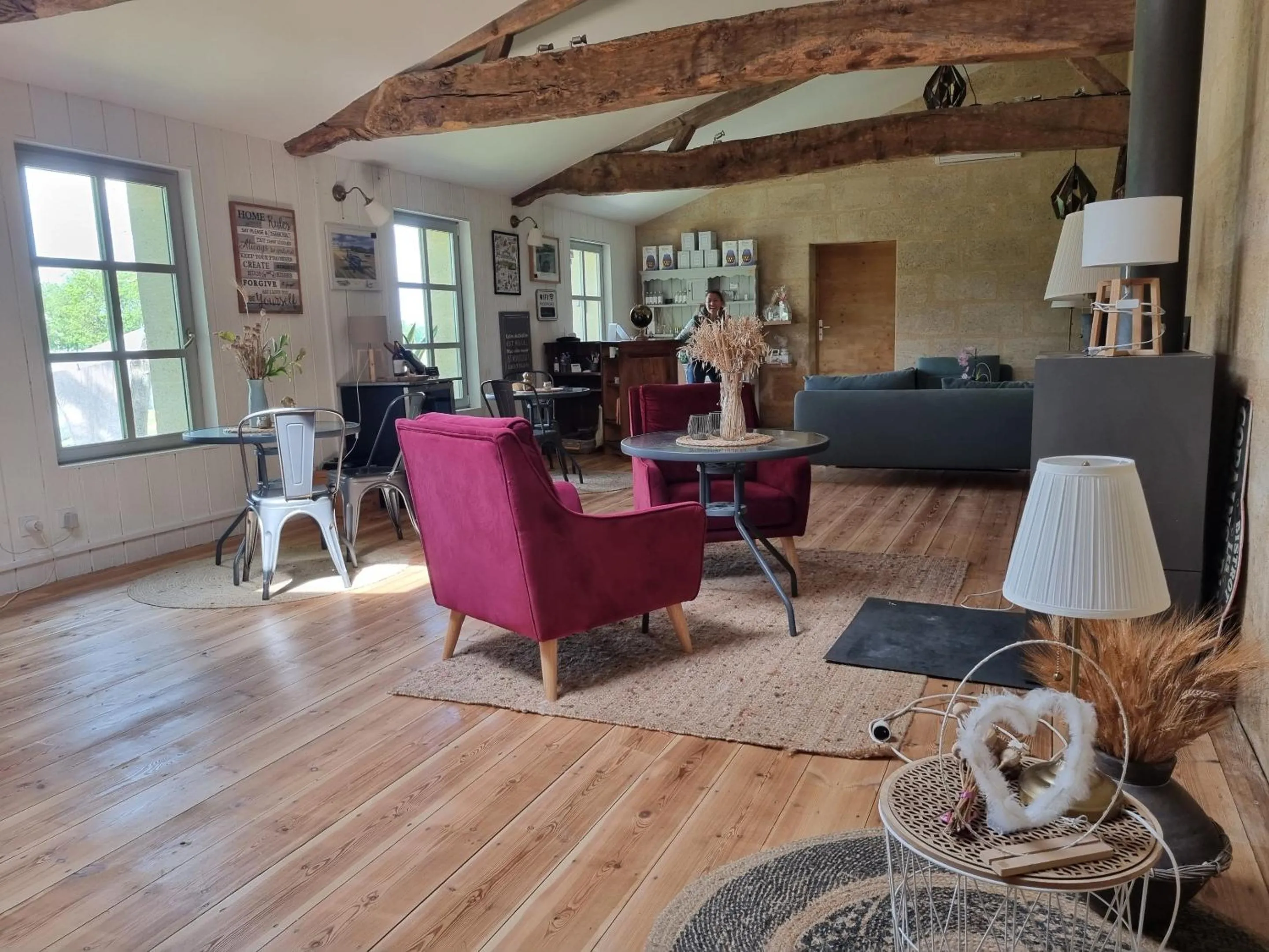 Living room in LaRiviere