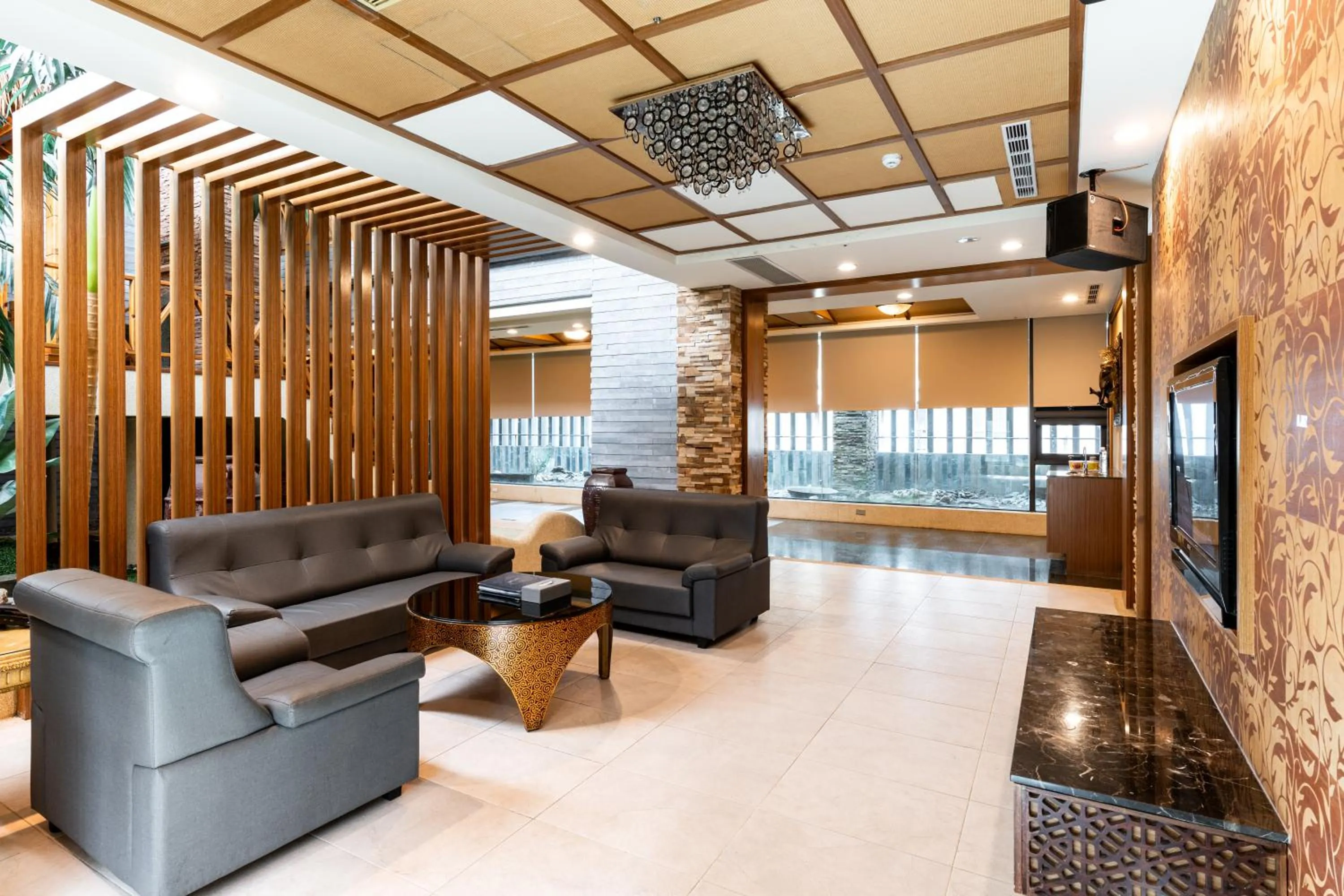 Living room in OHYA Chain Boutique Motel-Linkou