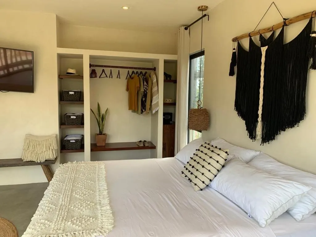 Bed in Vida Boho Apart 12 with special fee to access Hotel Bardo