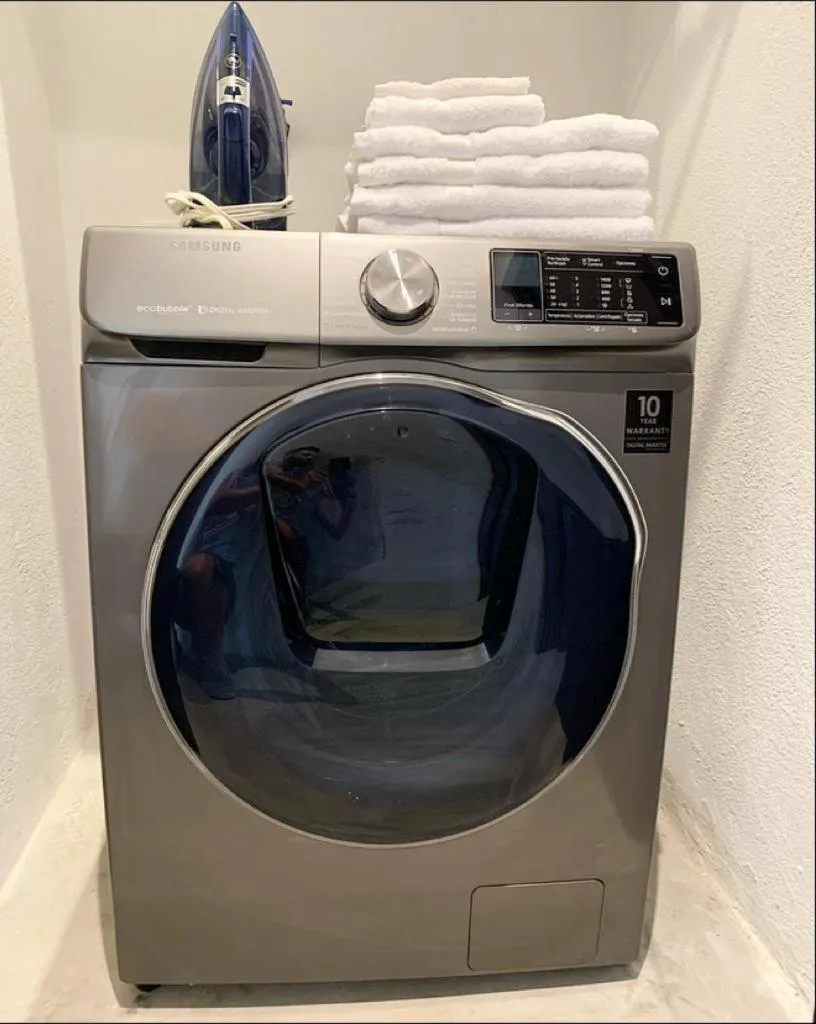 laundry in Vida Boho Apart 12 with special fee to access Hotel Bardo