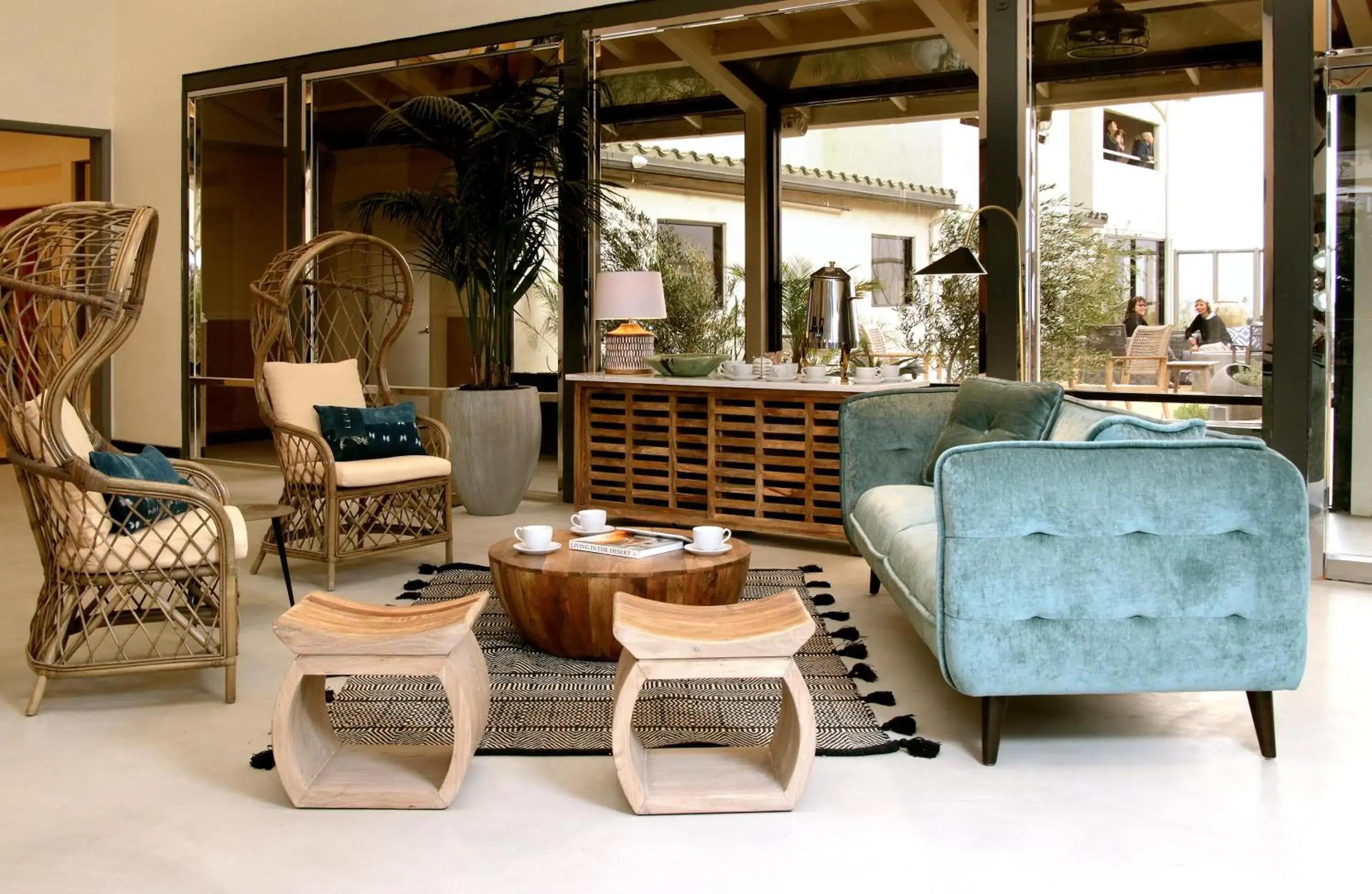 Lobby or reception in Azure Palm Hot Springs Lobby or reception in Azure Palm Hot Springs