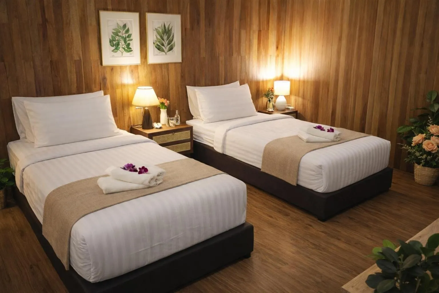 Bed in Venus Resort