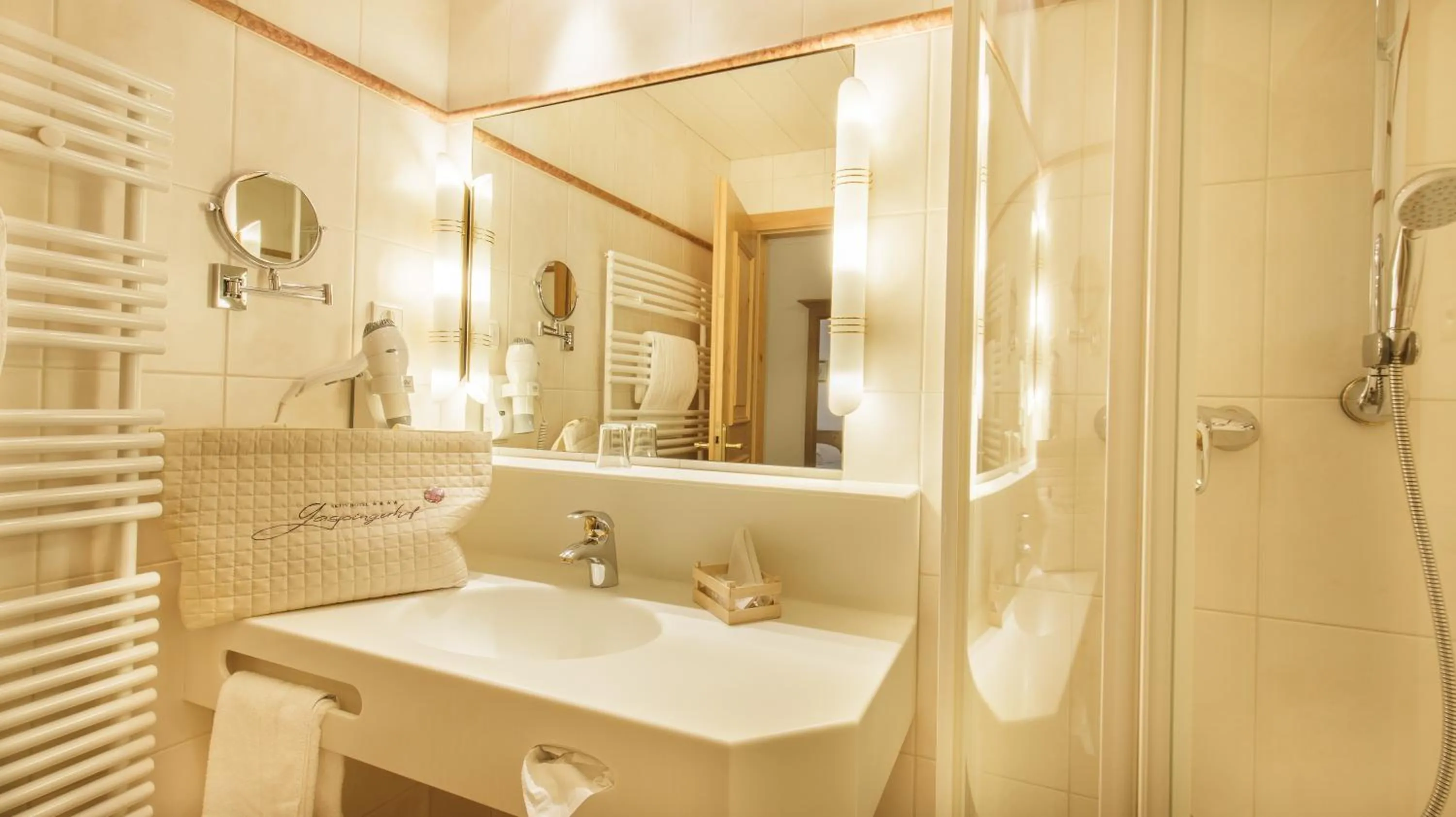 Bathroom in Hotel Gaspingerhof