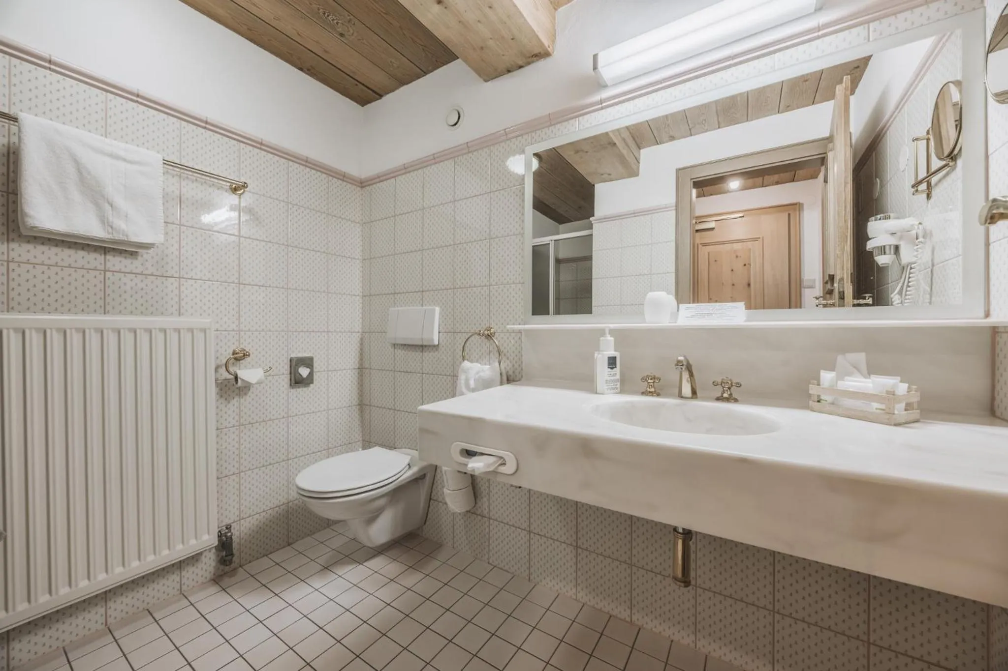 Bathroom in Hotel Gaspingerhof