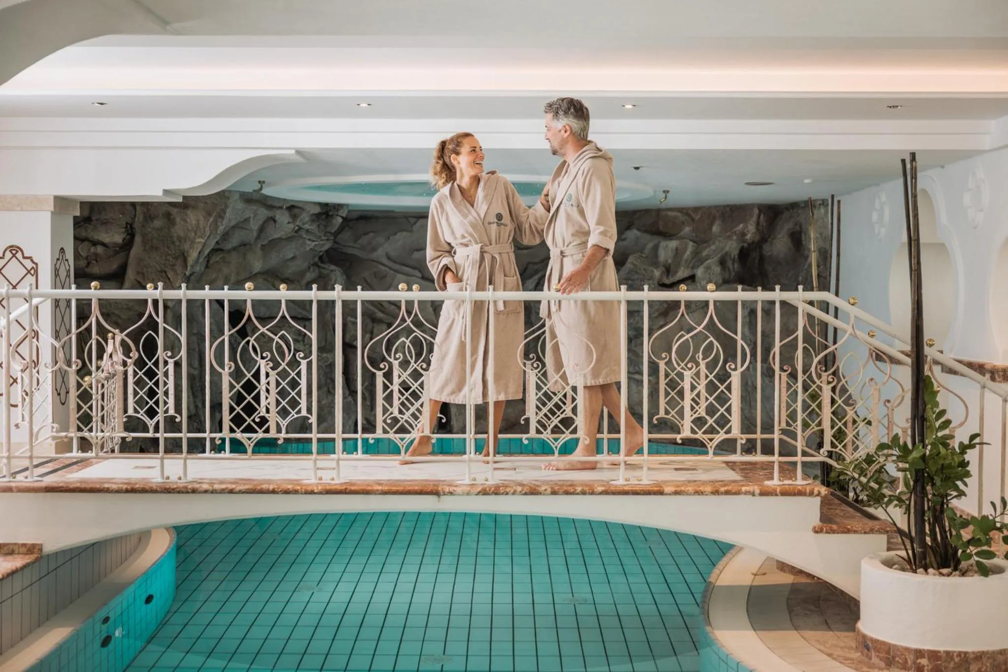 Swimming pool in Hotel Gaspingerhof