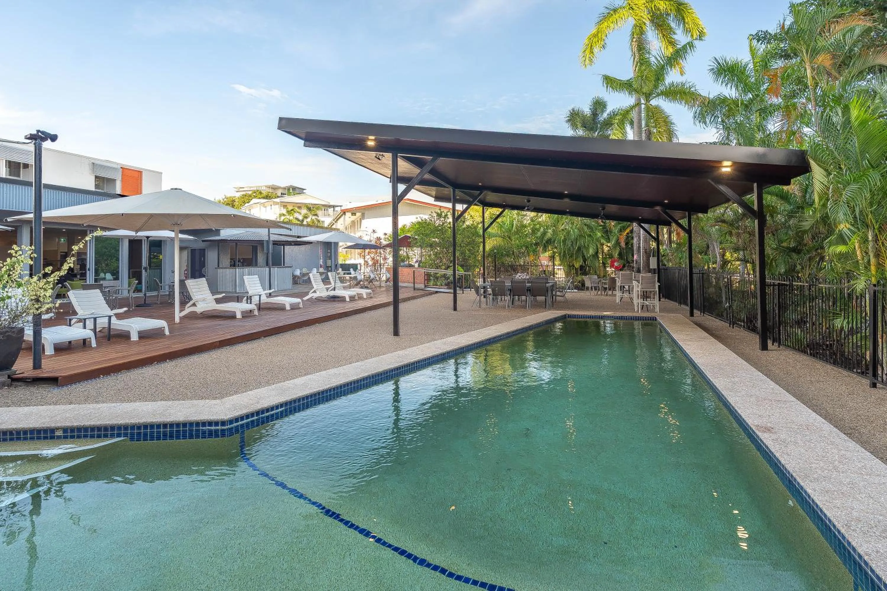 Swimming pool in Vitina Studios by Argus