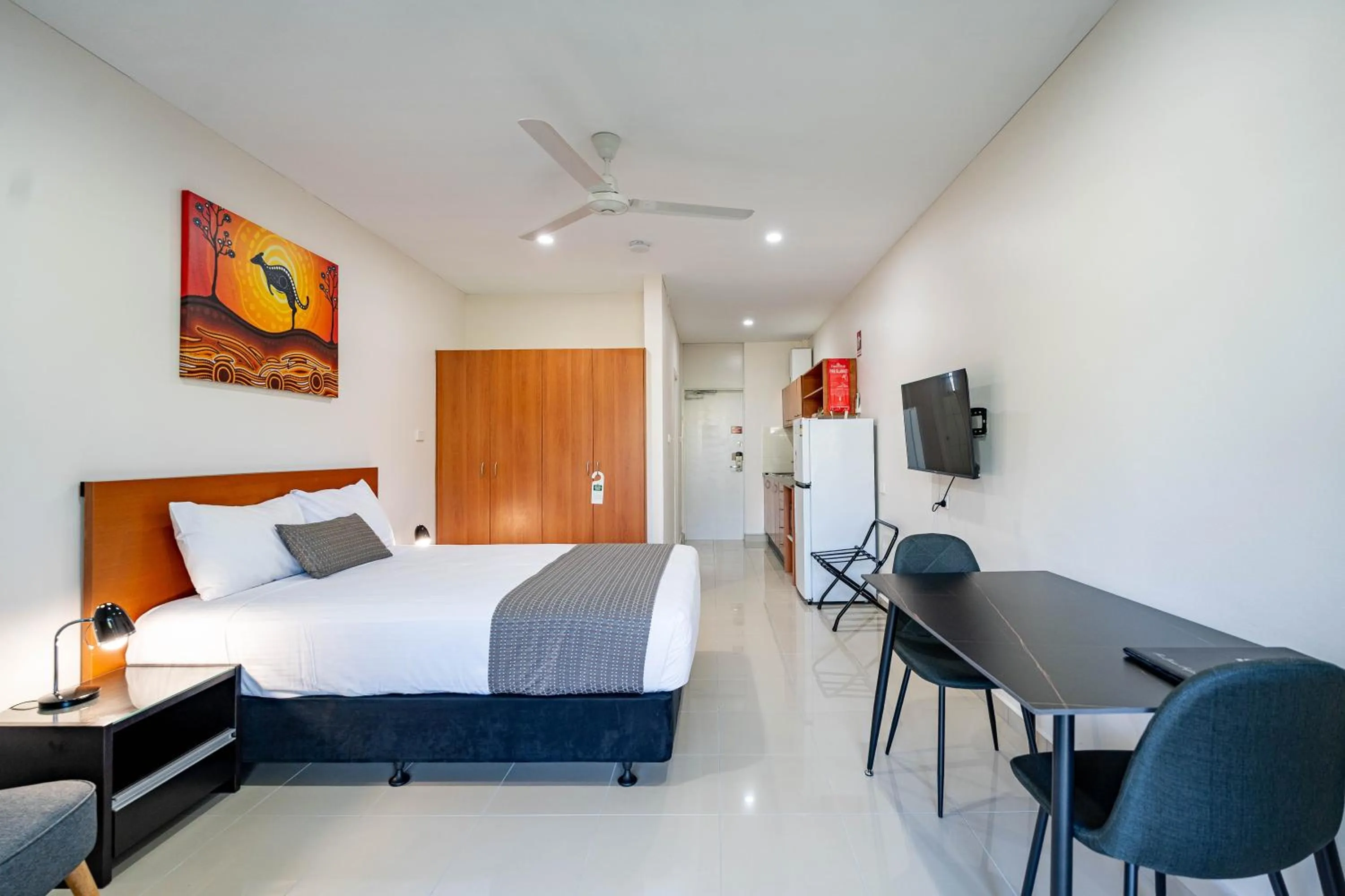 Bedroom, Bed in Vitina Studios by Argus