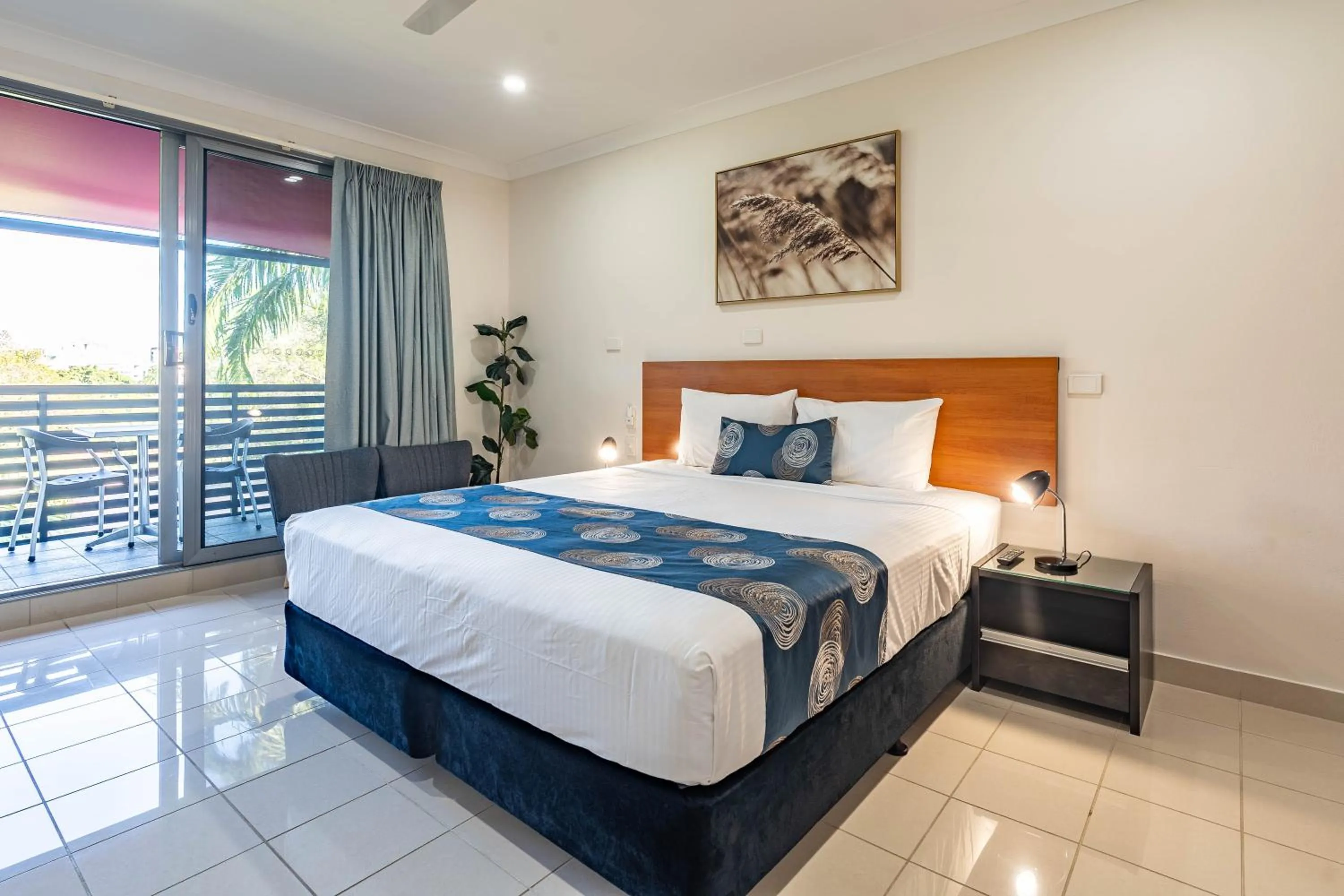 Bed in Vitina Studios by Argus