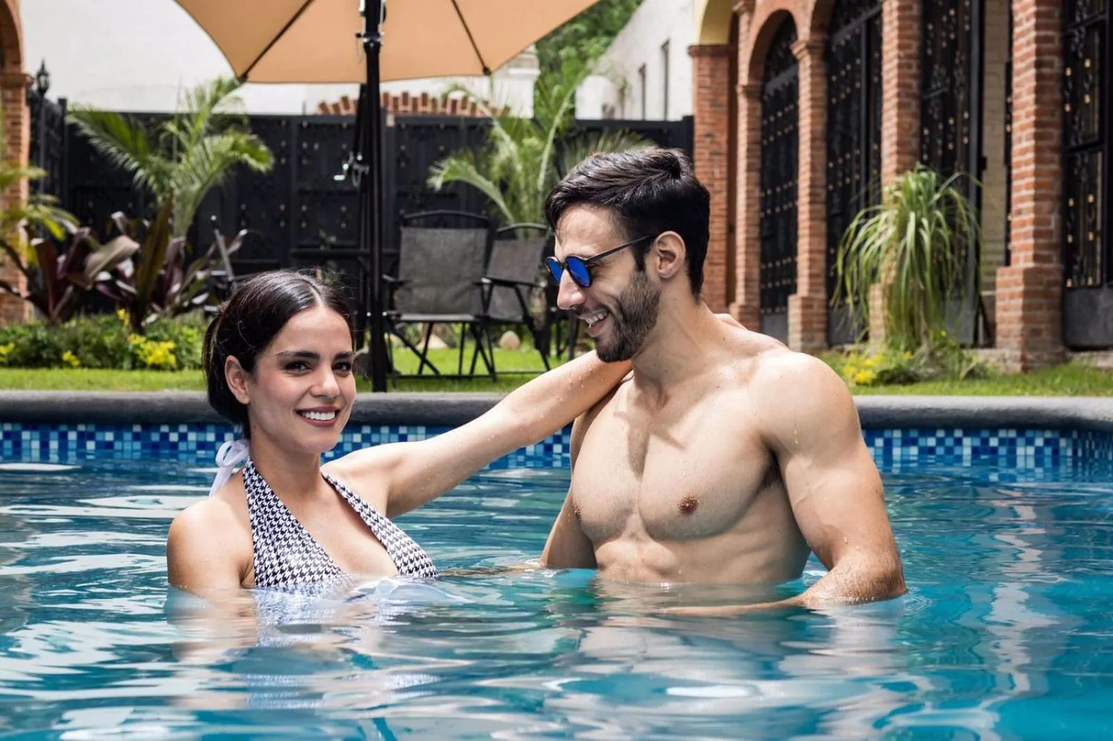 Swimming pool in Hotel Boutique Sol y Luna SPA