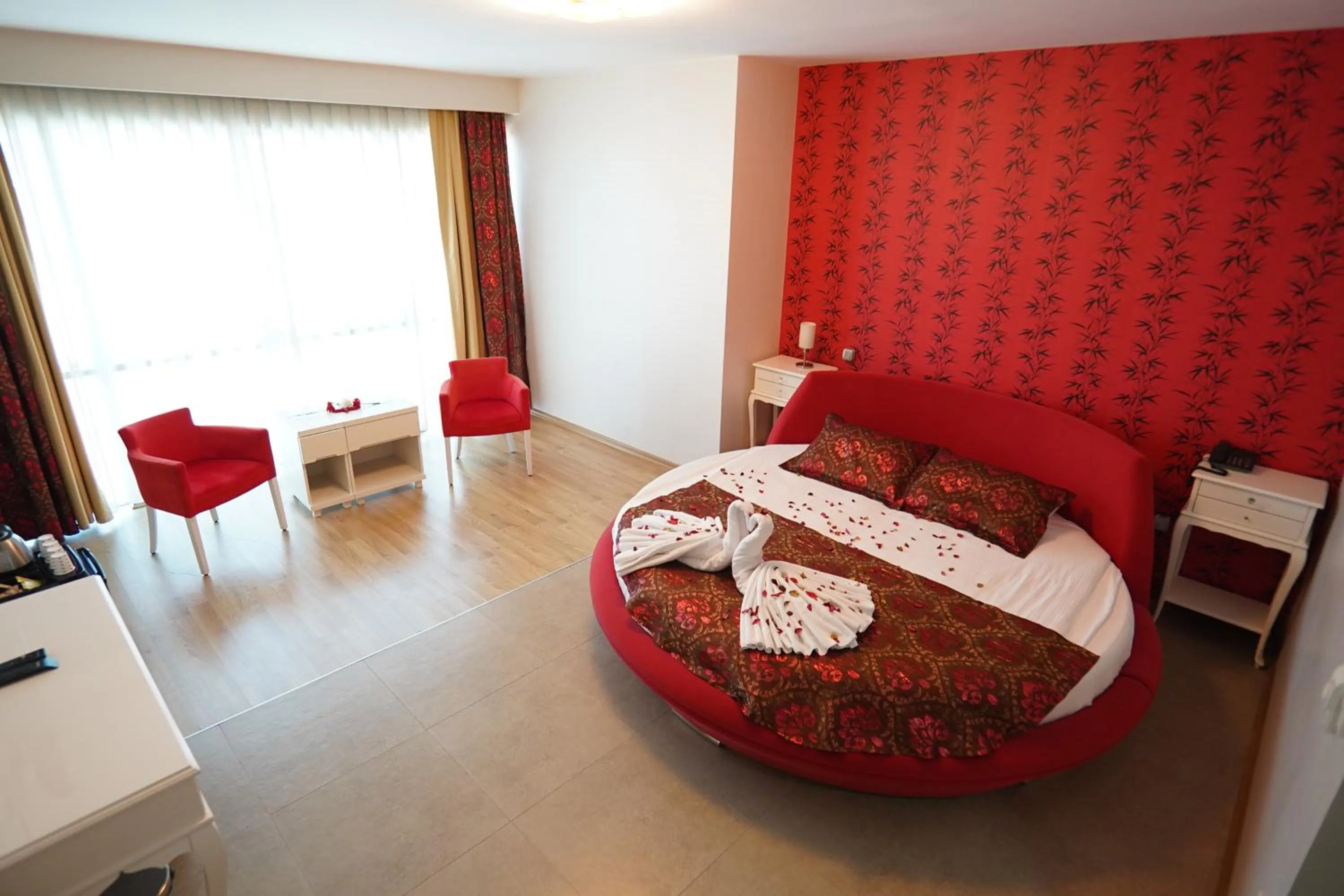 Photo of the whole room, Bed in Grand Karot Hotel