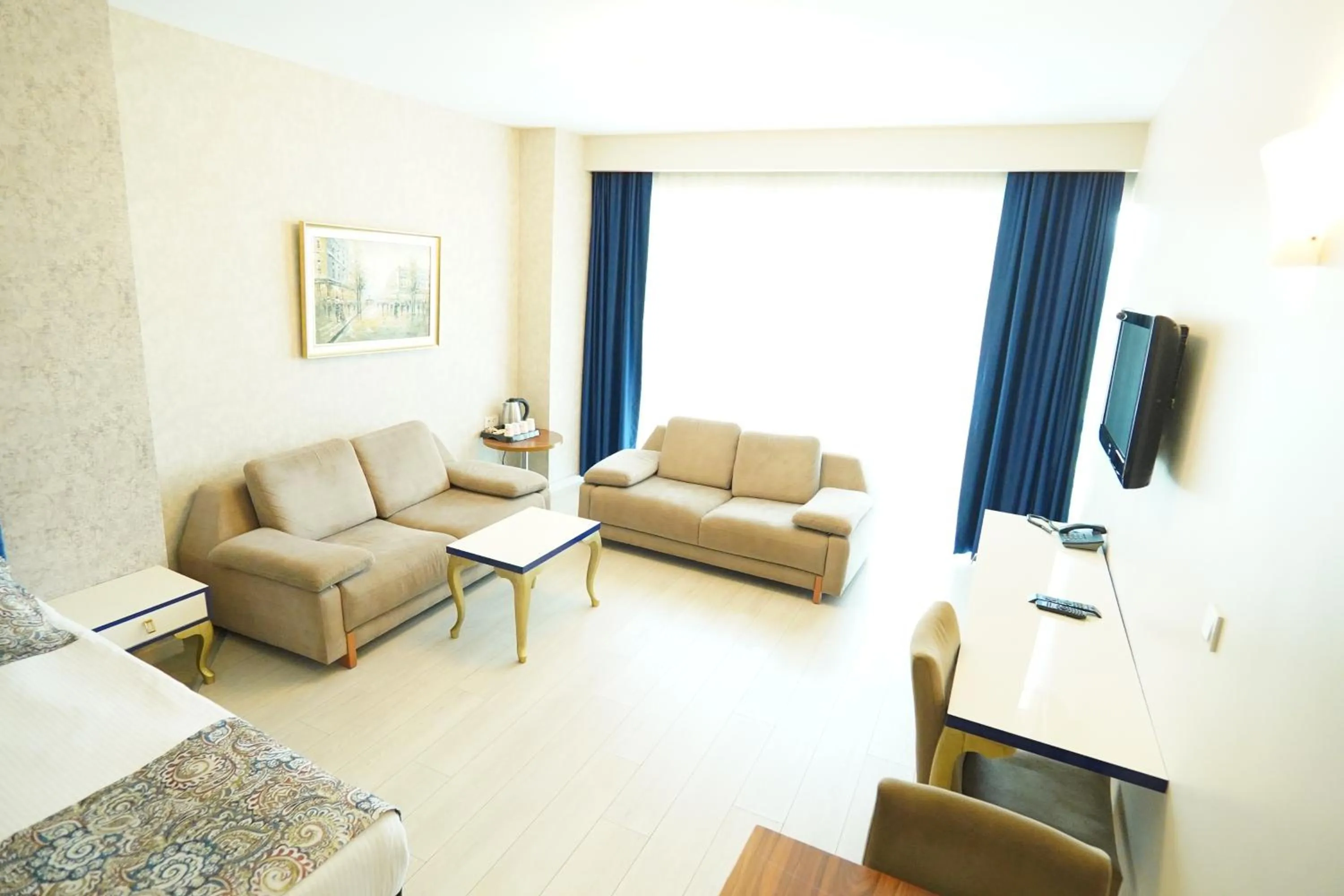 Seating area in Grand Karot Hotel