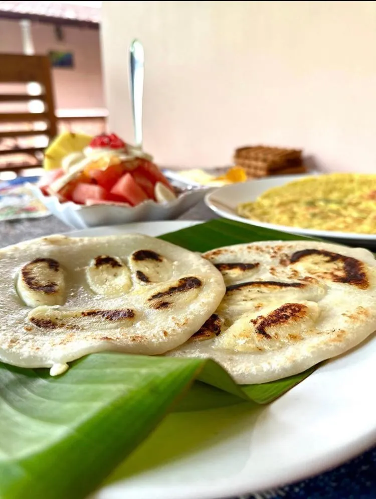 Breakfast in Mandaram villas