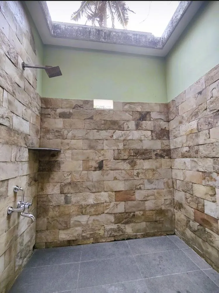 Open Air Bath in Mandaram villas