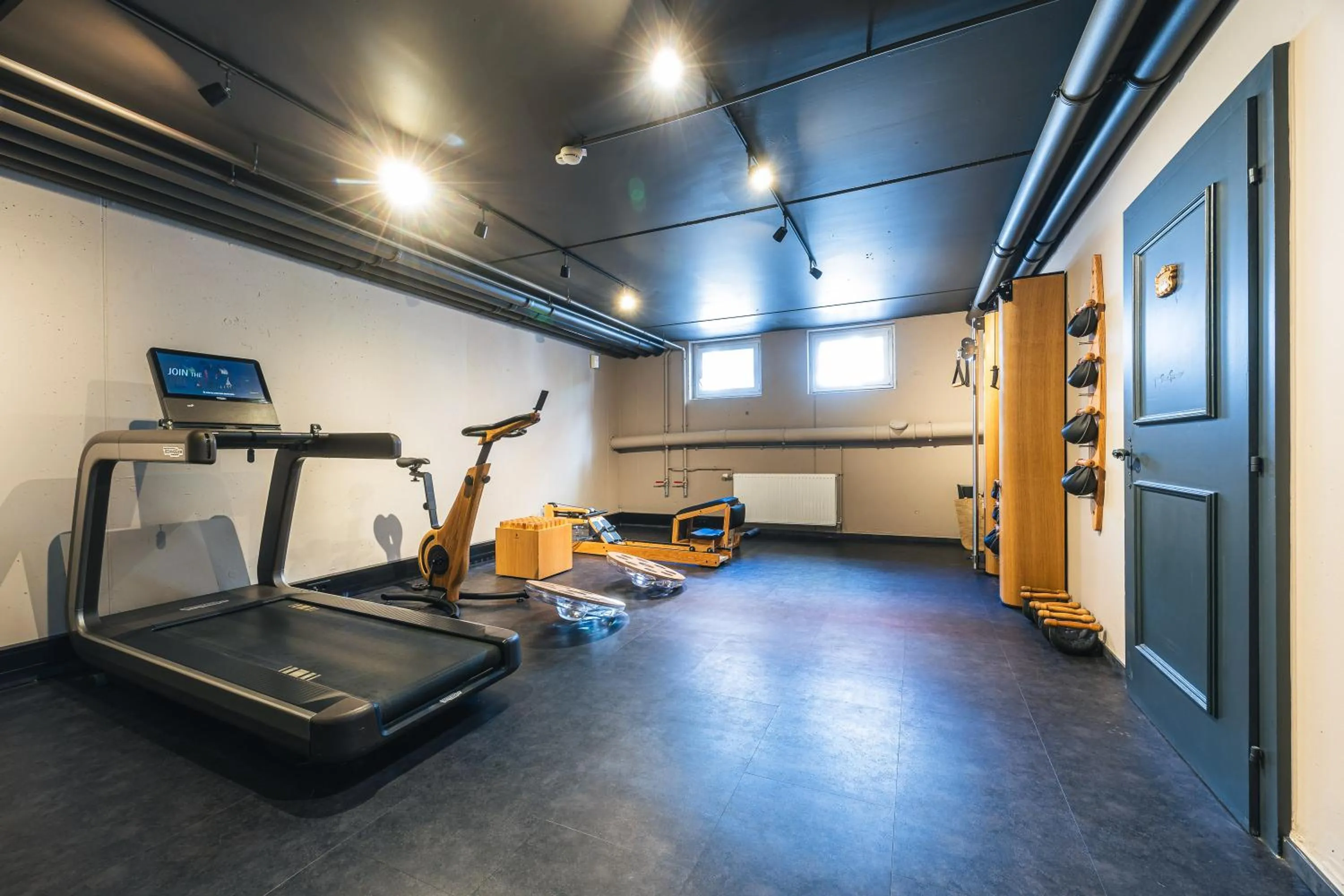 Fitness centre/facilities in Upside Down Town Hotel-Neue Post