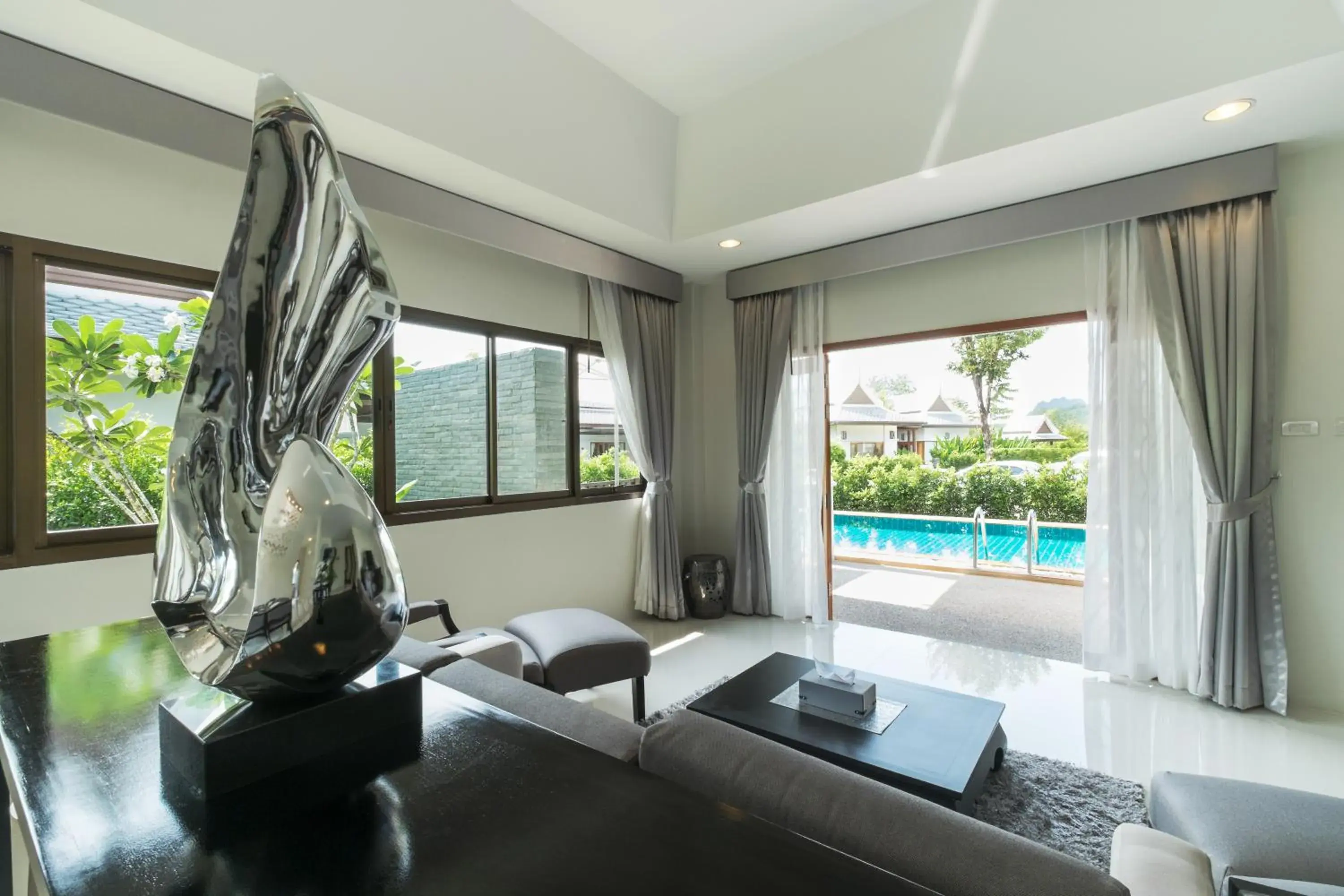 Living room in Pimann Buri Pool Villas Ao Nang Krabi Sha Plus Living room in Pimann Buri Pool Villas Ao Nang Krabi Sha Plus