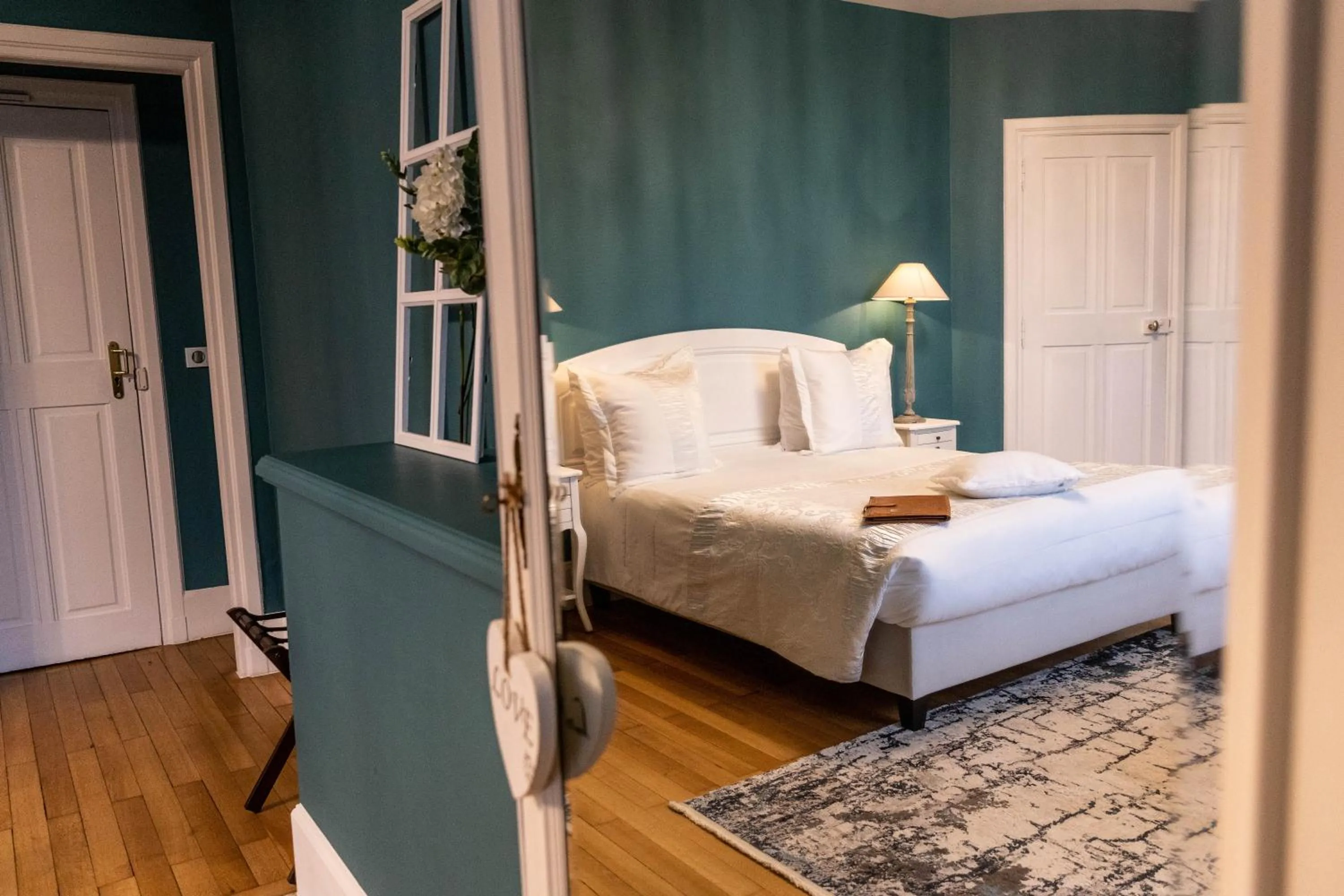 Bed in Hotel Ô Château