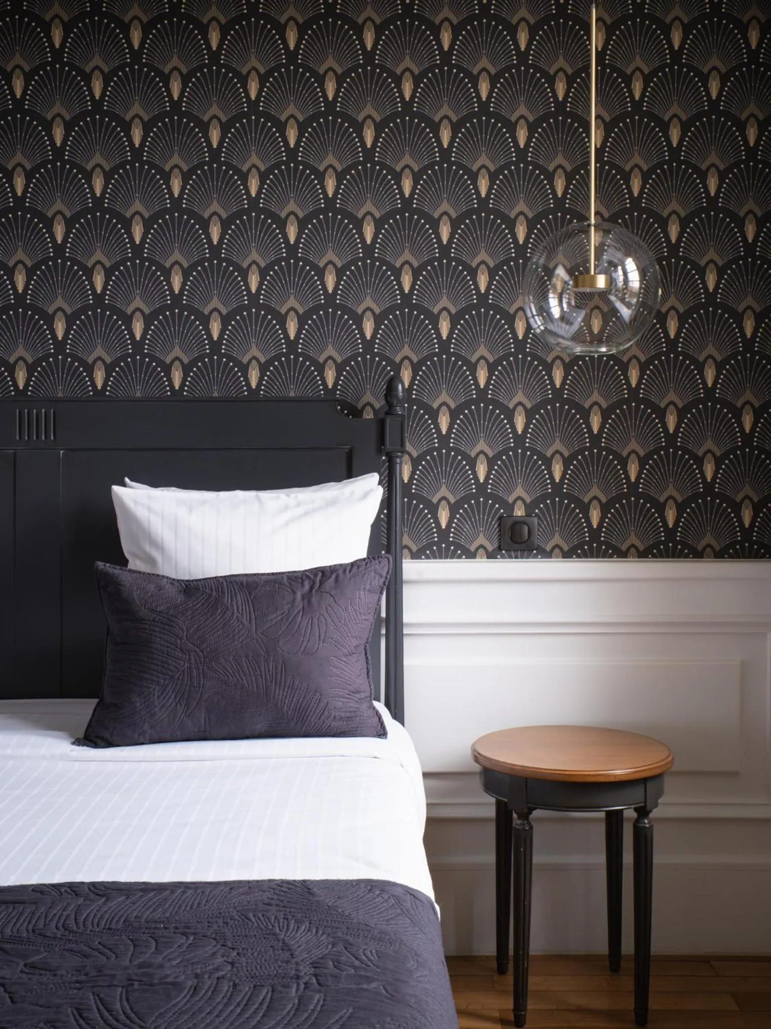 Bed in Hotel Ô Château