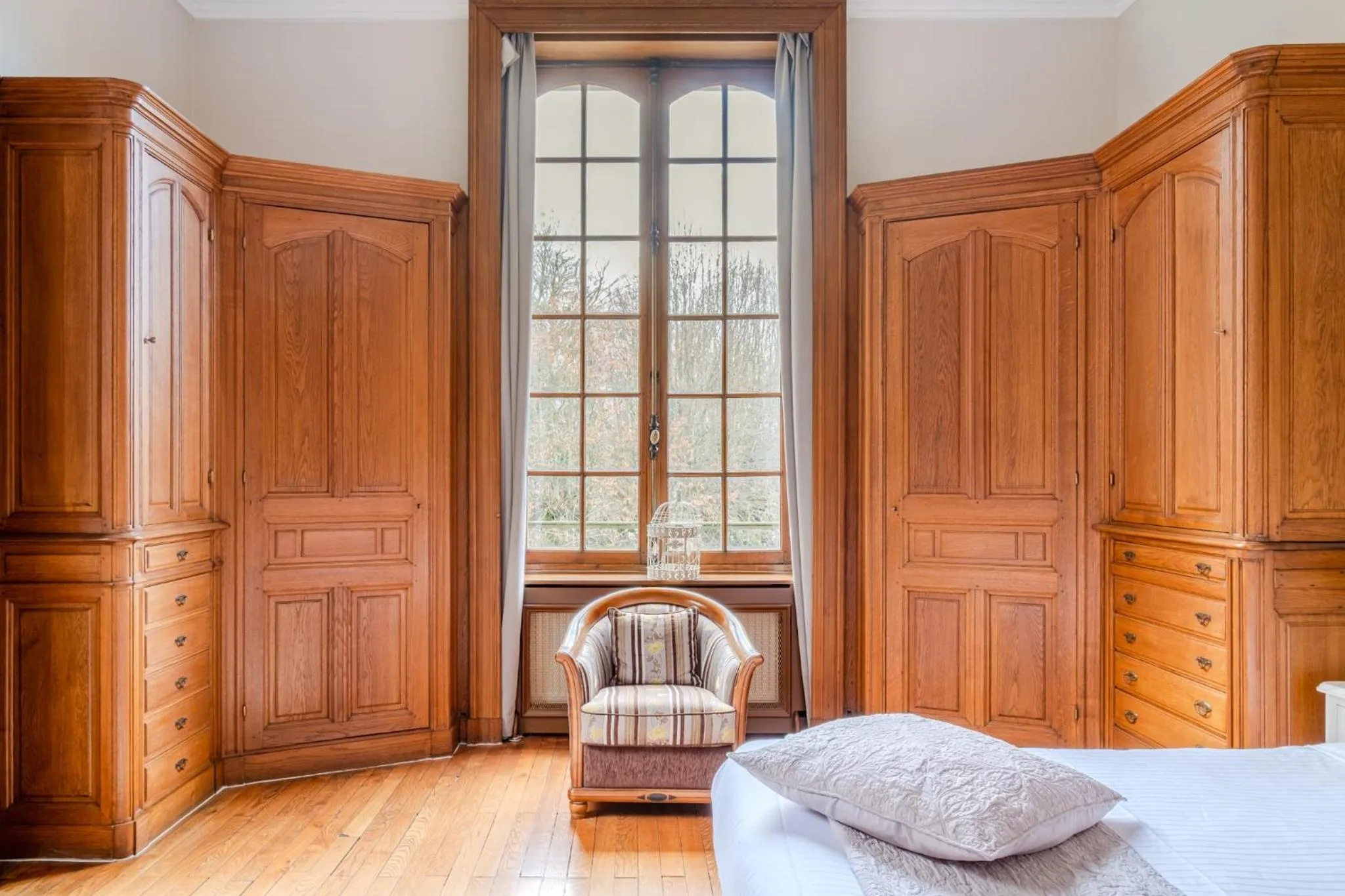Bedroom, Bed in Hotel Ô Château