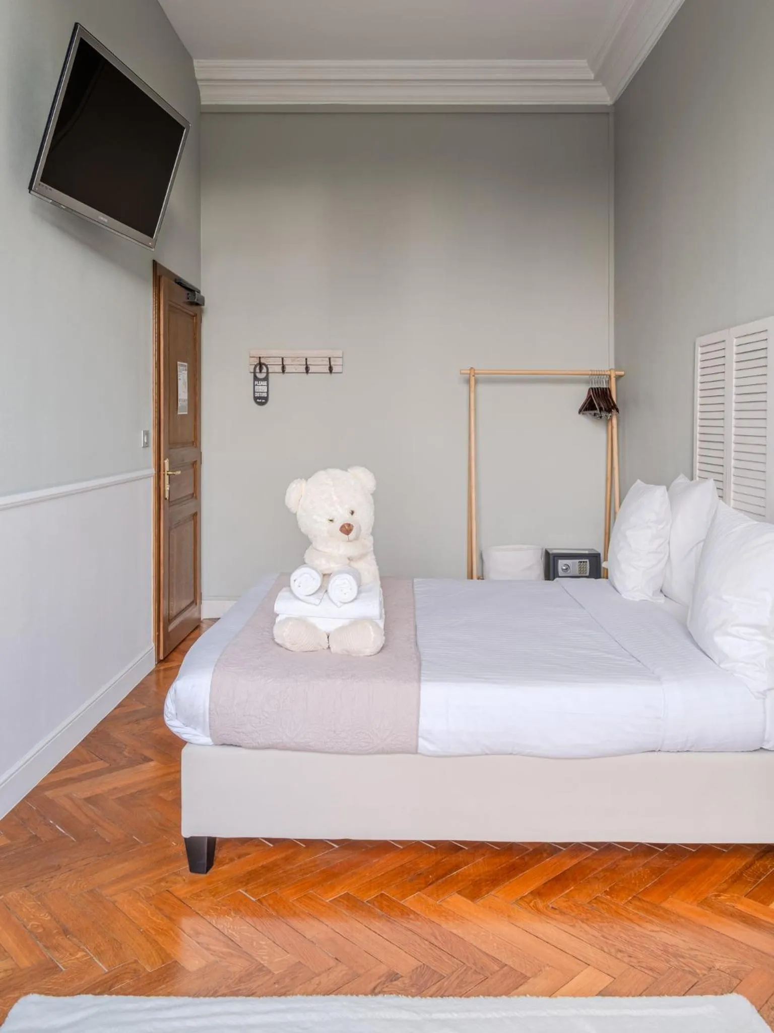 Bed in Hotel Ô Château