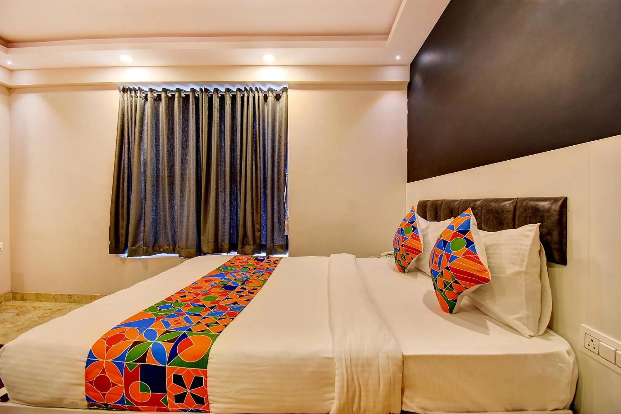 Bed in FabHotel Cozzy Inn - Tilak Nagar Main Road, Jayanagar