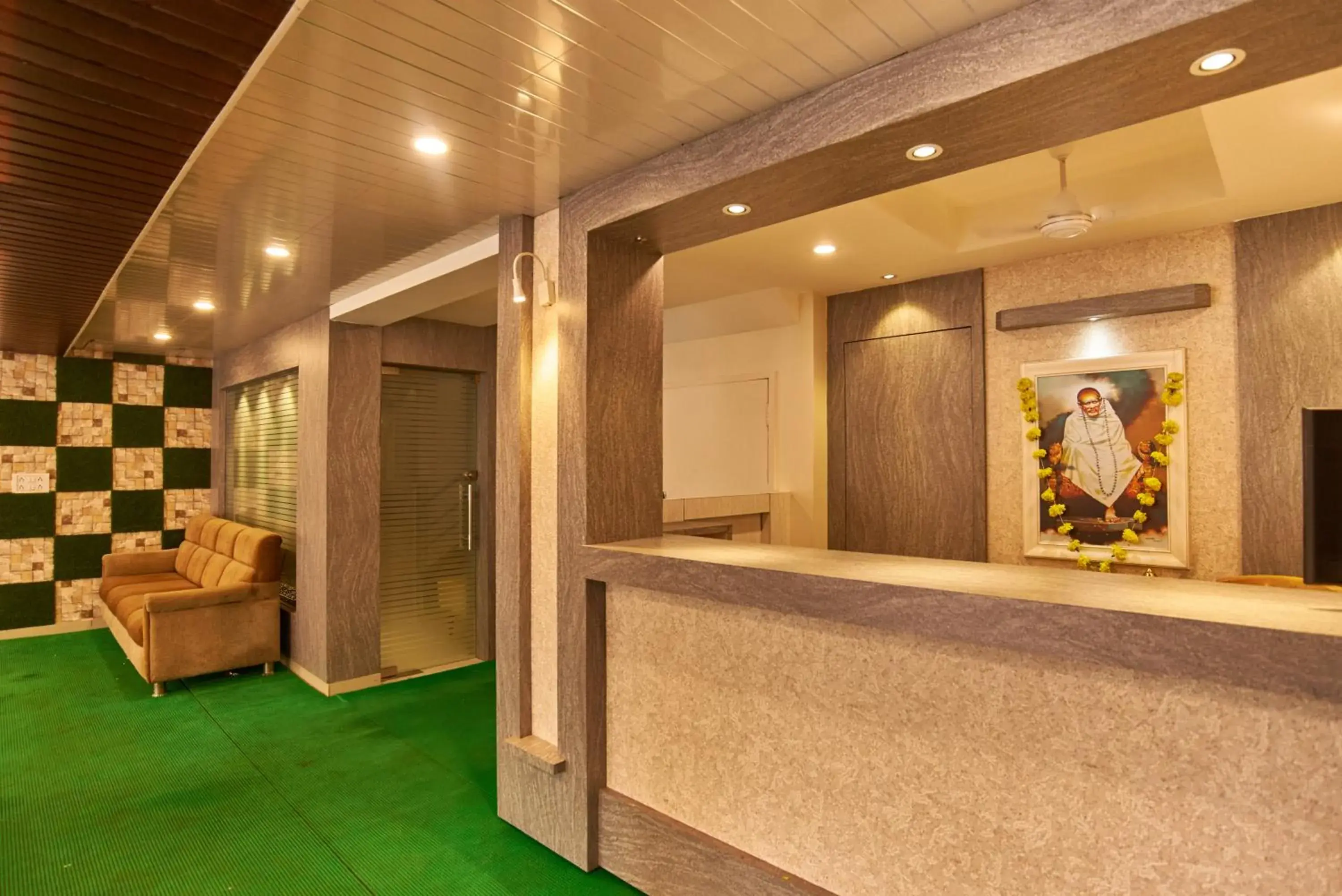 Lobby or reception in Hotel Disha Palace Lobby or reception in Hotel Disha Palace