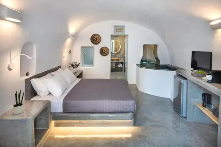 Bedroom, Bed in Aetheria Villas