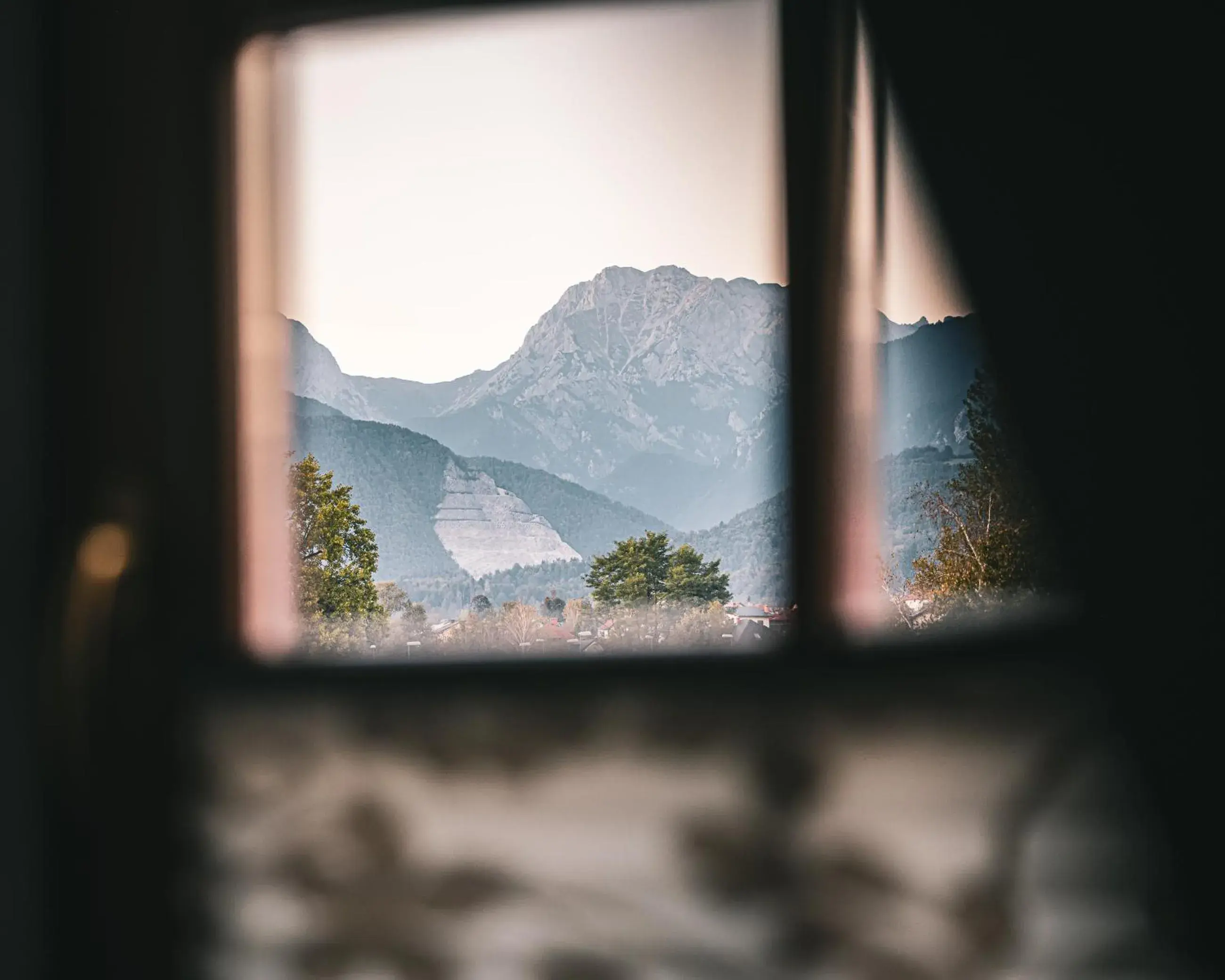Deluxe Double or Twin Room with Mountain View in Guest House Pri Cesarju Deluxe Double or Twin Room with Mountain View in Guest House Pri Cesarju