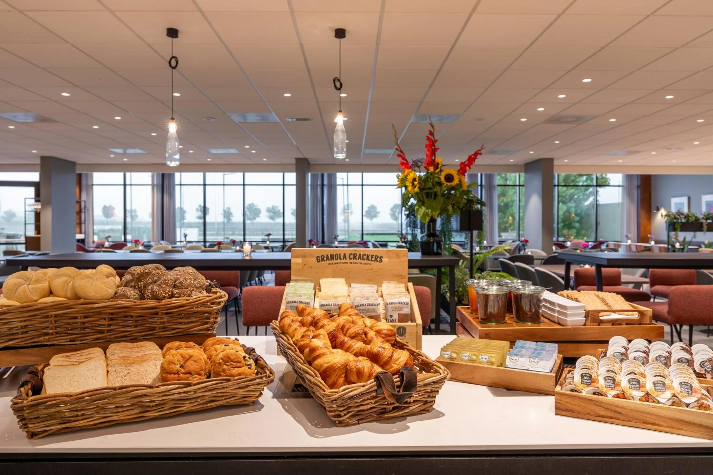 Breakfast in Postillion Hotel WTC Rotterdam