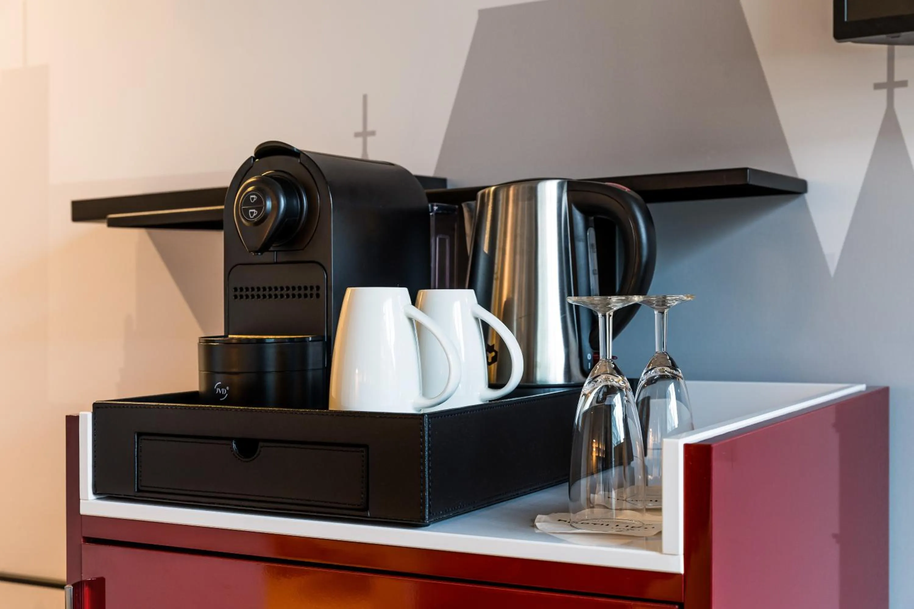 Coffee/tea facilities in Postillion Hotel WTC Rotterdam