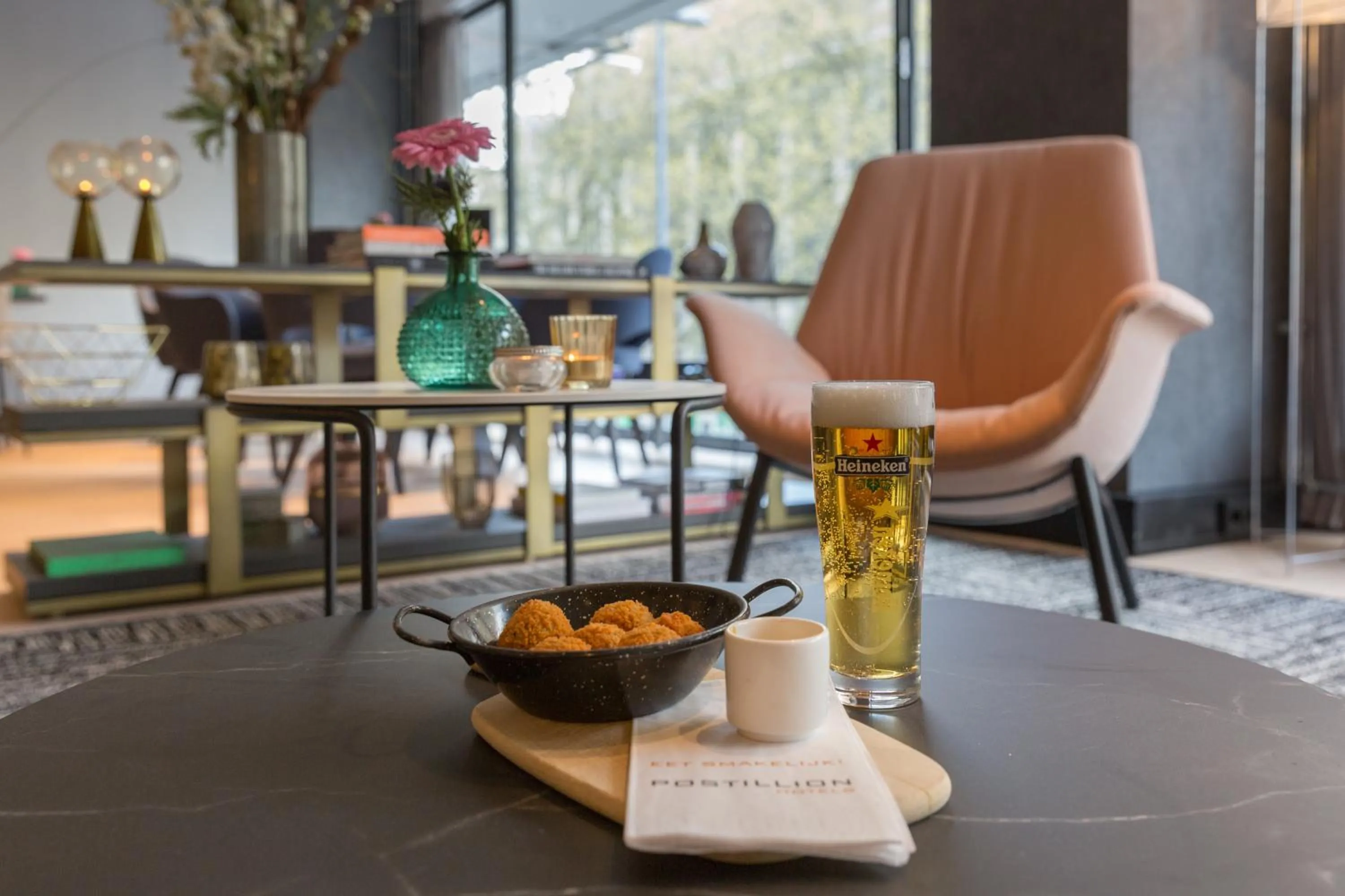 Food close-up in Postillion Hotel WTC Rotterdam