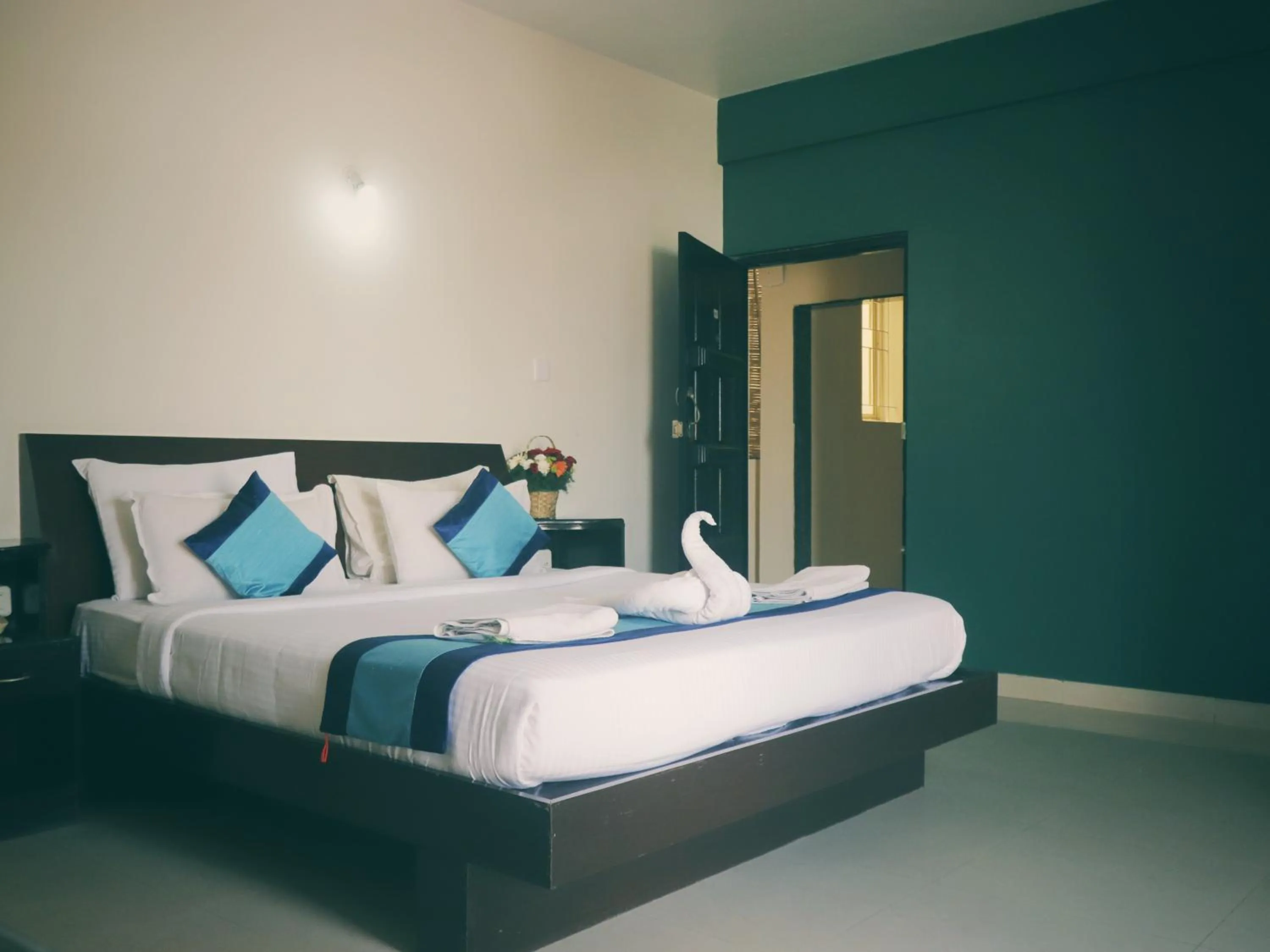 Bed in The Green Path Eco Hotel