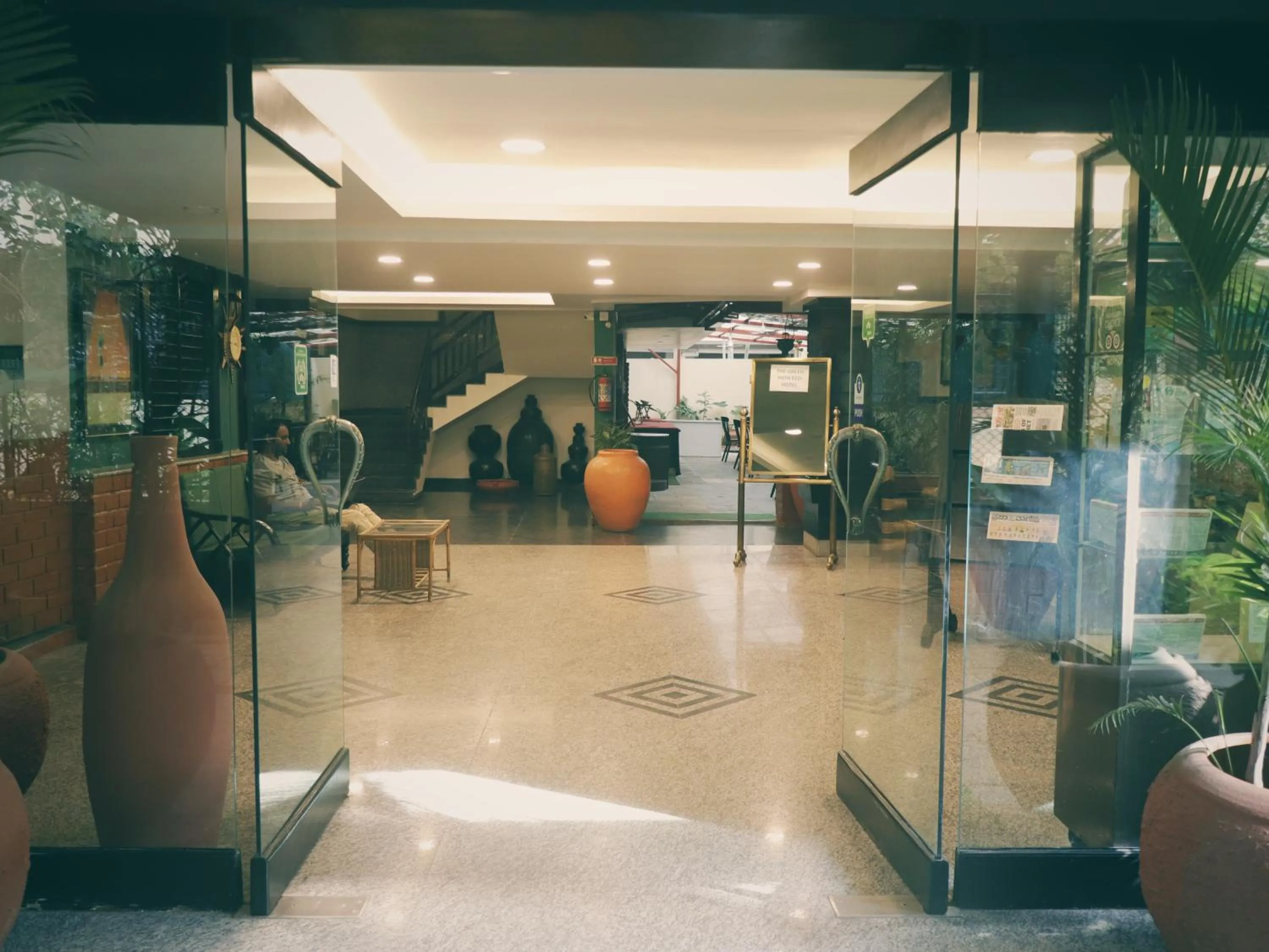 Facade/entrance in The Green Path Eco Hotel