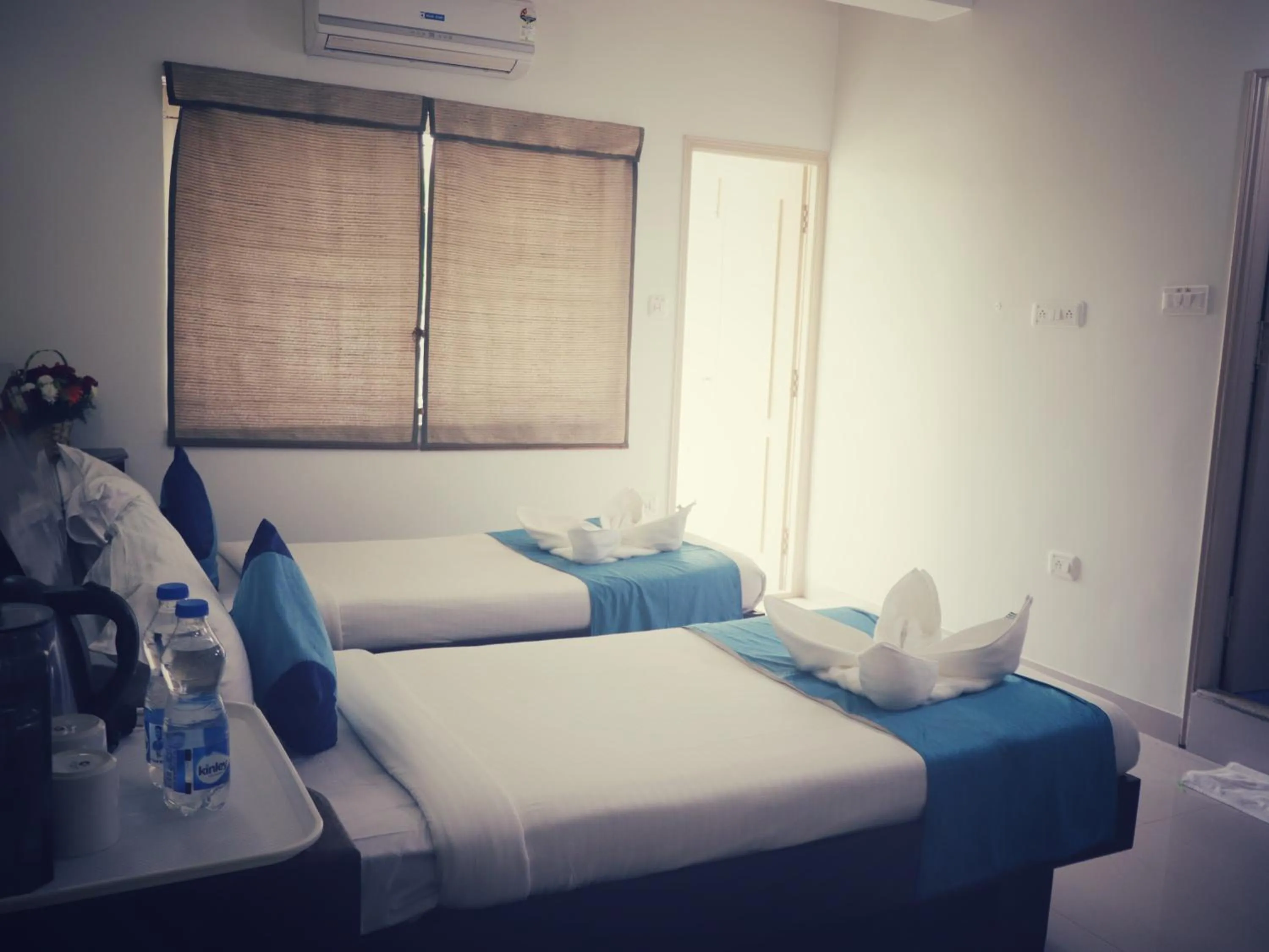 Bed in The Green Path Eco Hotel