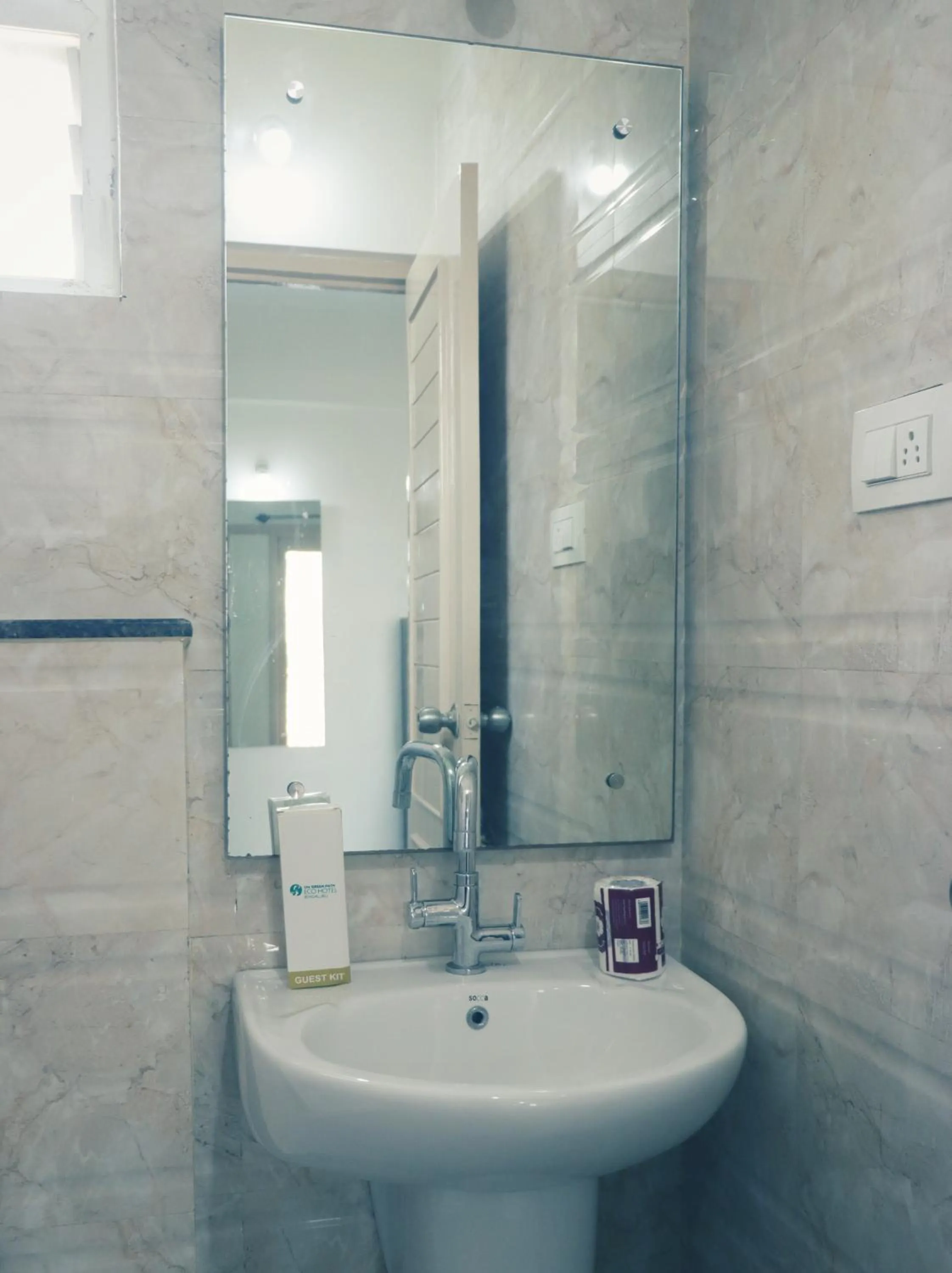 Toilet in The Green Path Eco Hotel