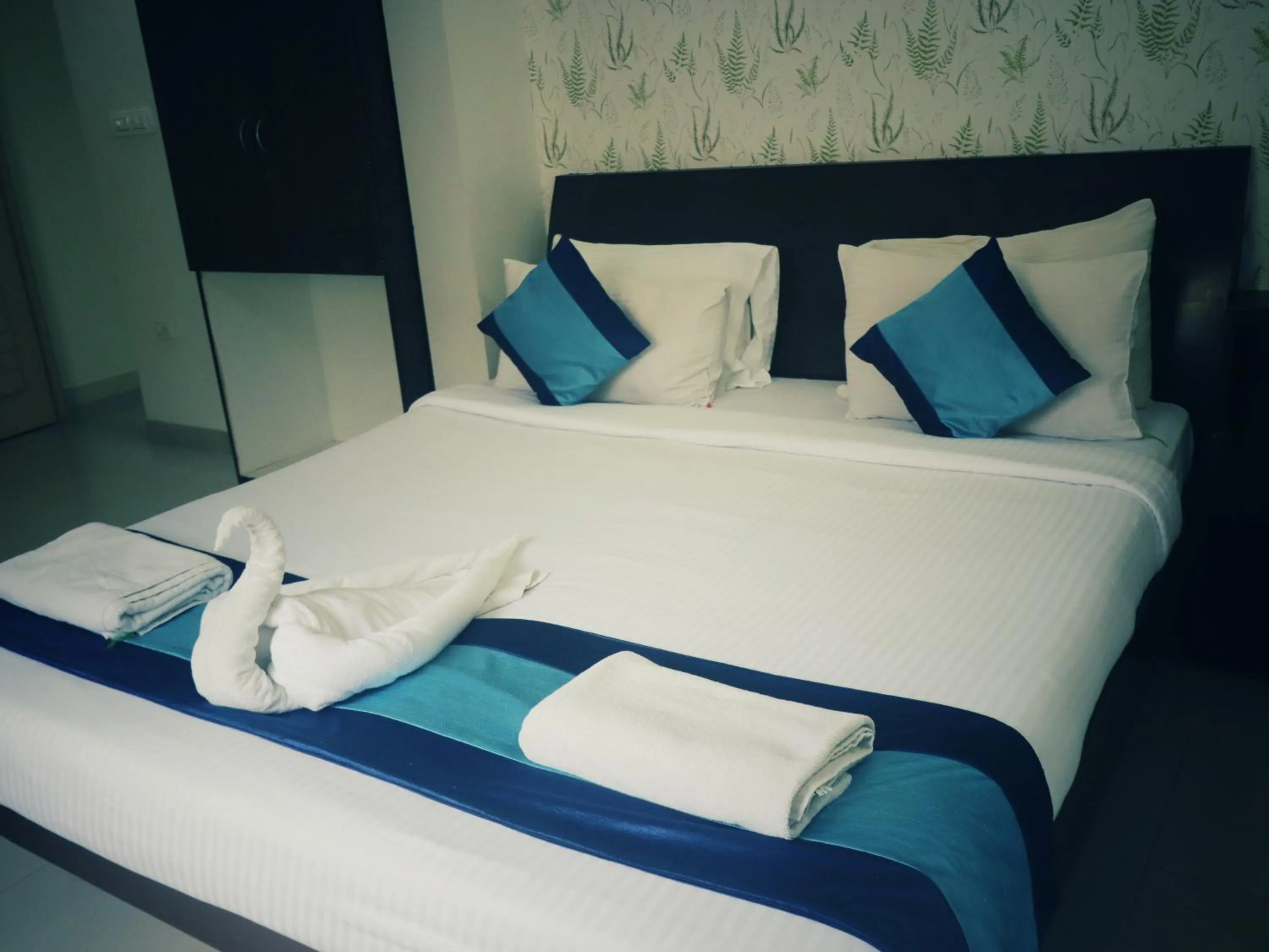 Bed in The Green Path Eco Hotel