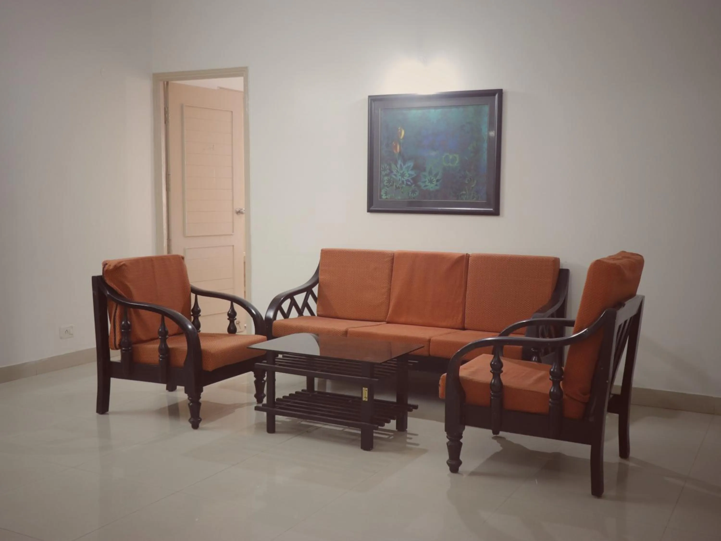 Seating area in The Green Path Eco Hotel