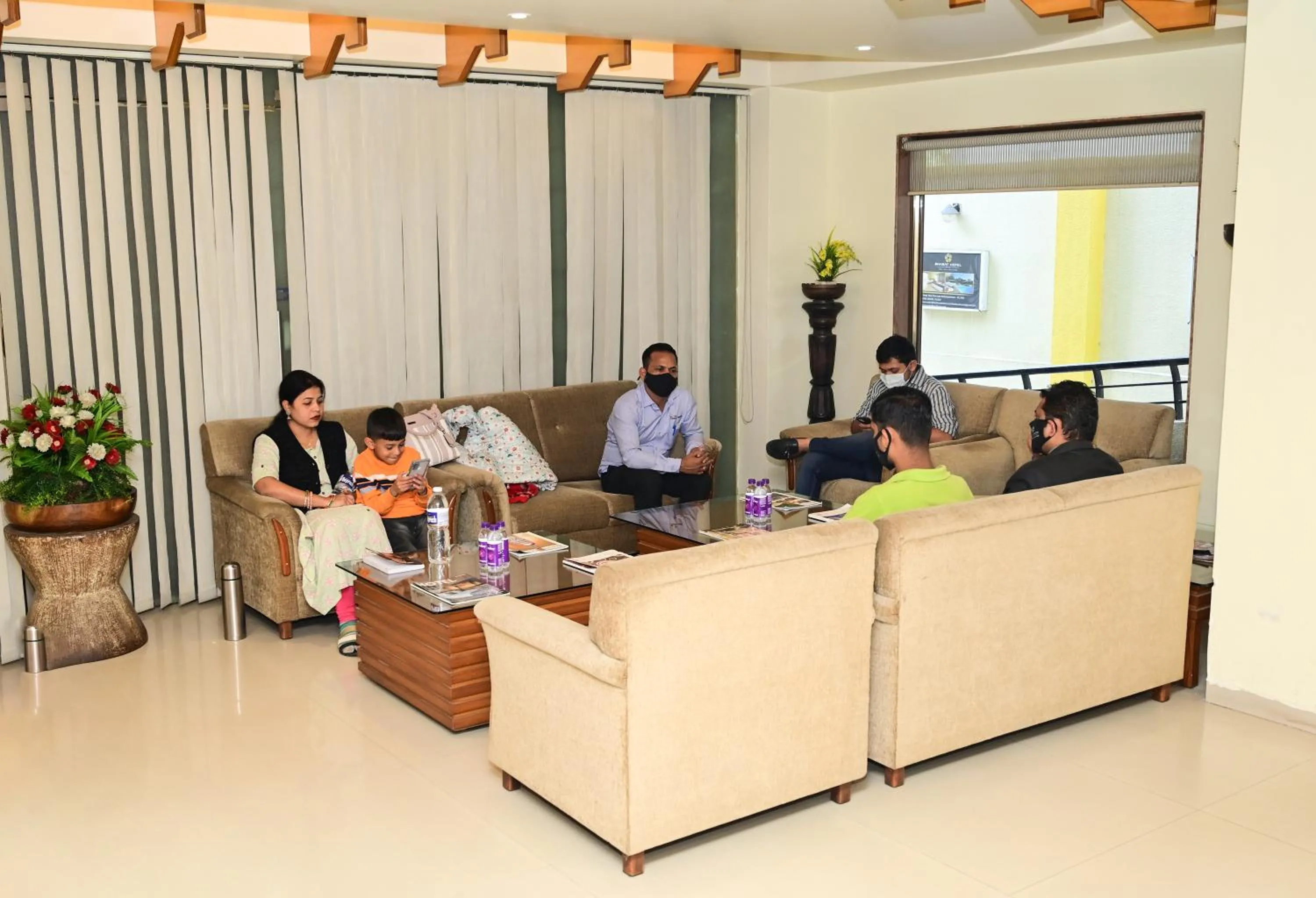 Living room in The Deccan Royaale, Shivaji Nagar
