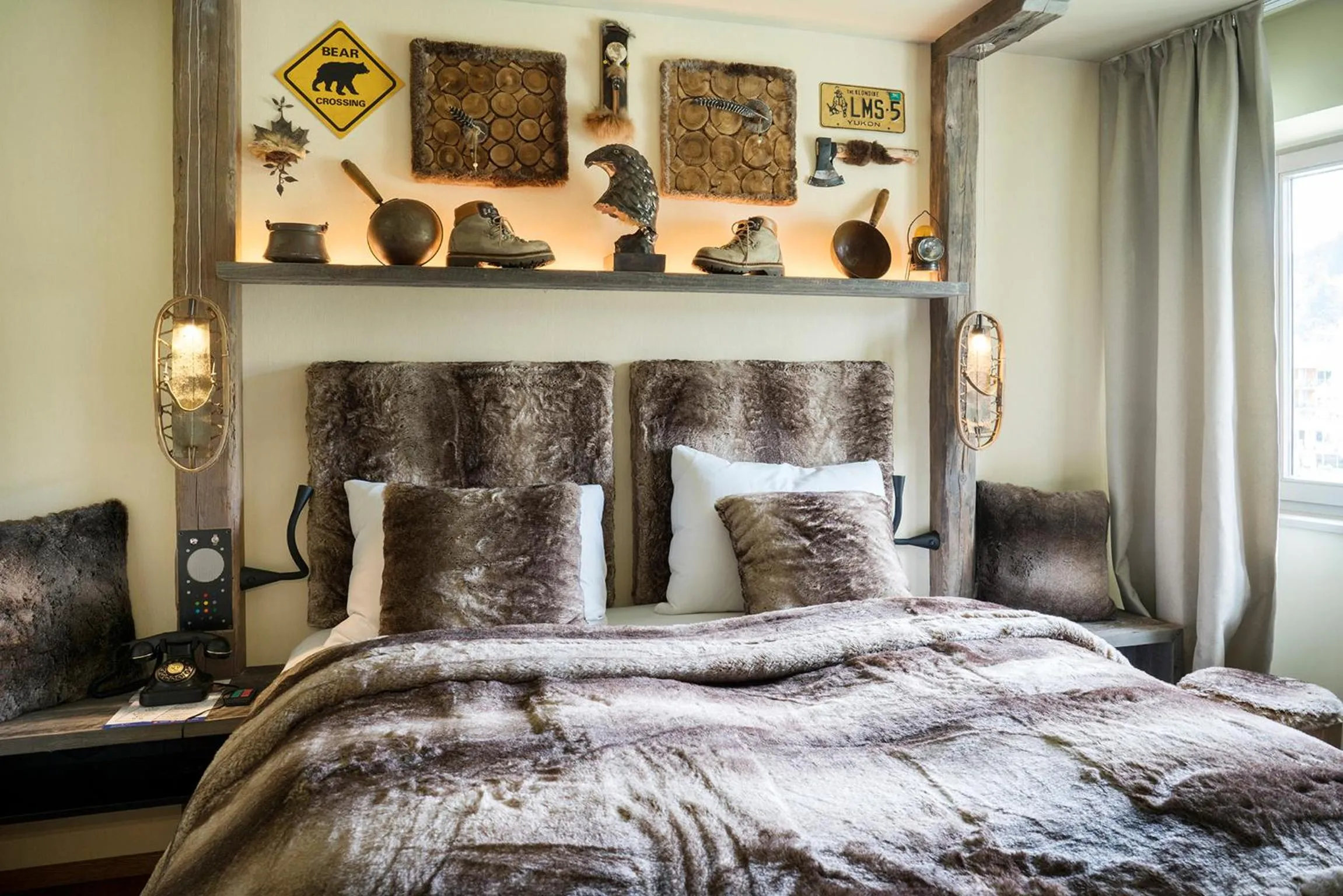 Bedroom, Bed in Boutique Hotel im Auracher Löchl