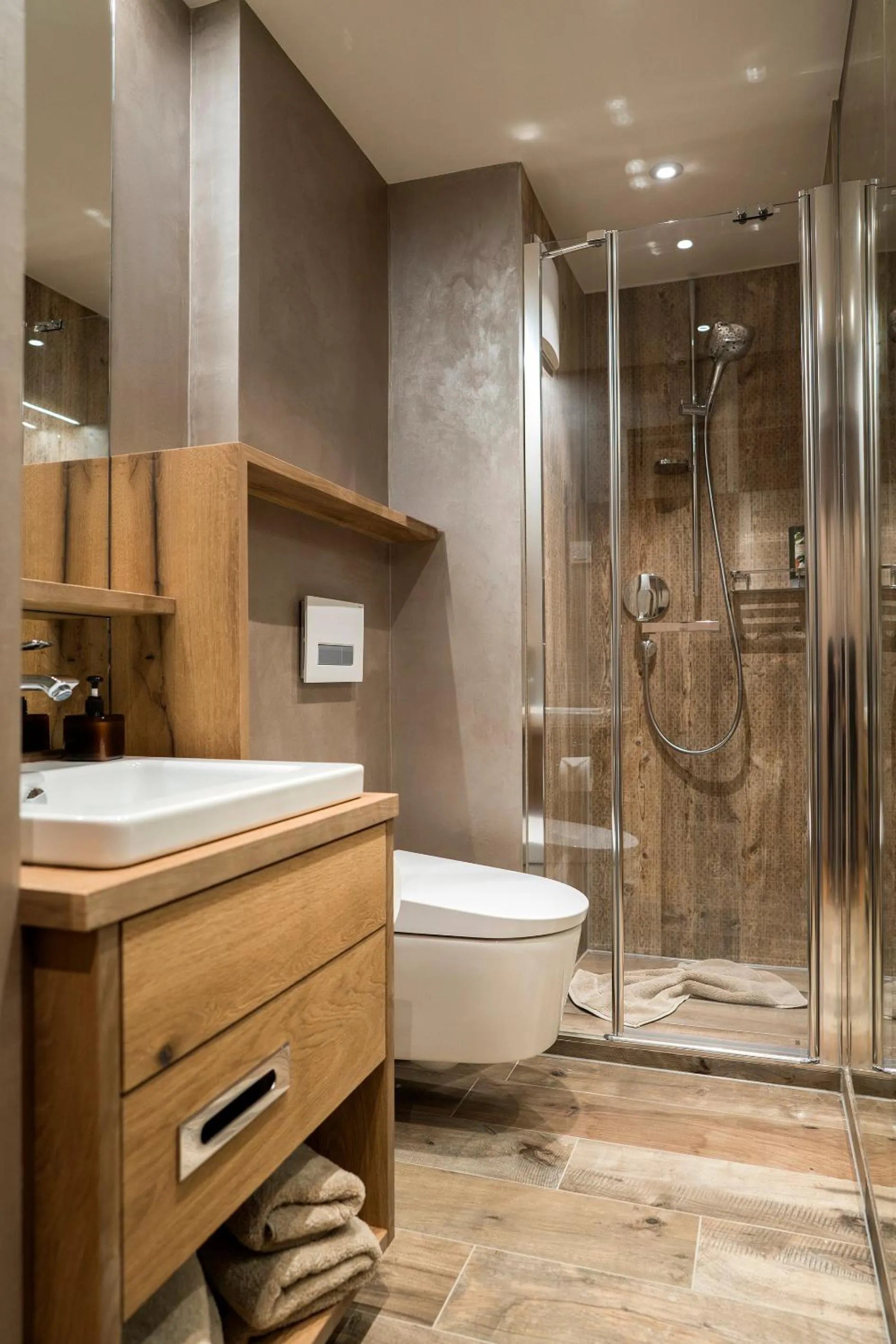 Bathroom in Boutique Hotel im Auracher Löchl