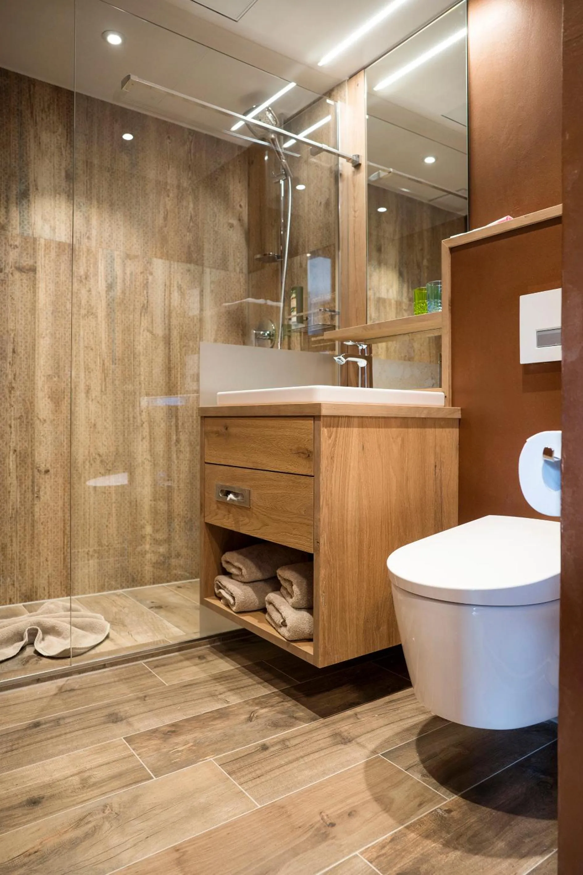 Bathroom in Boutique Hotel im Auracher Löchl
