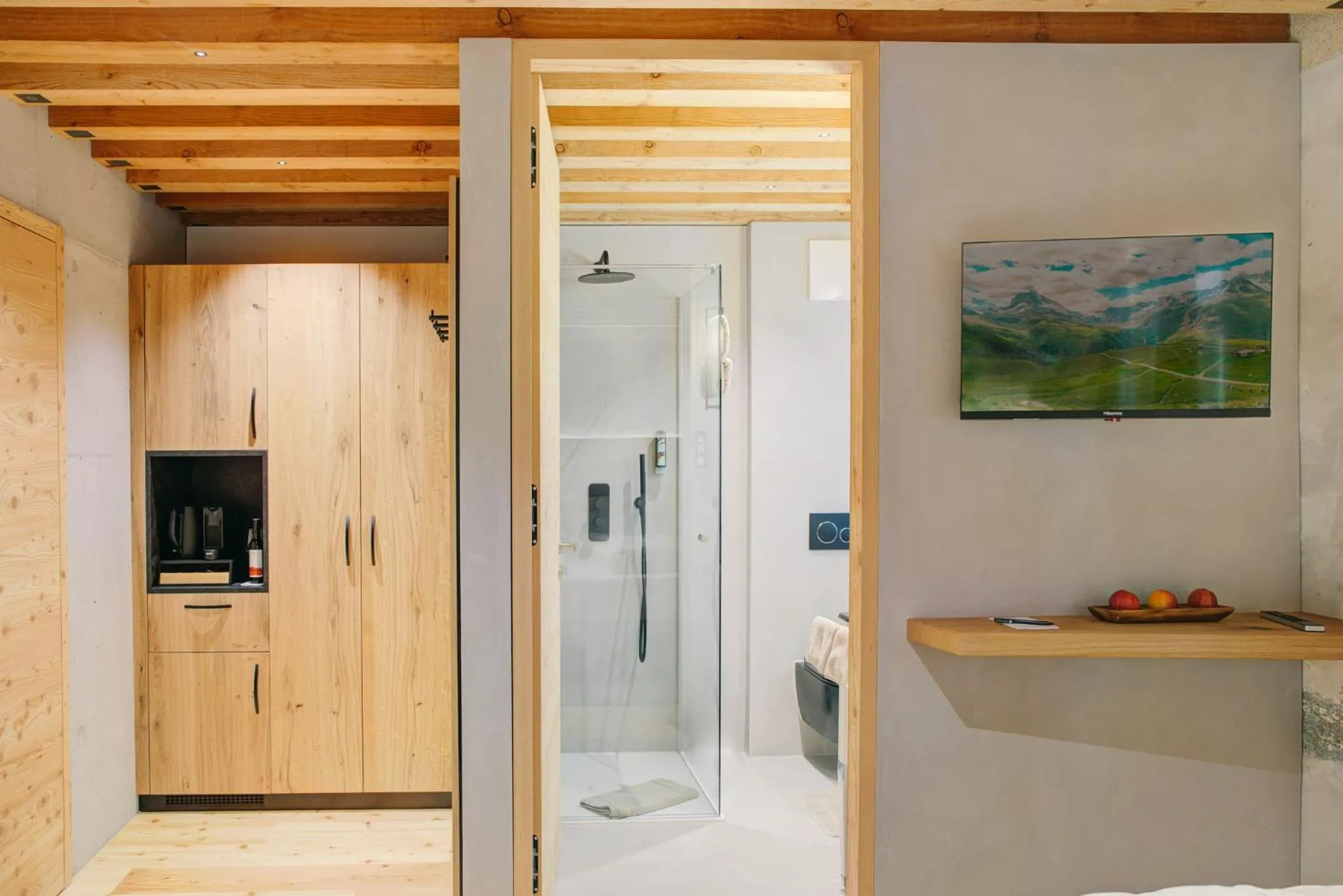 Bedroom in Boutique Hotel im Auracher Löchl