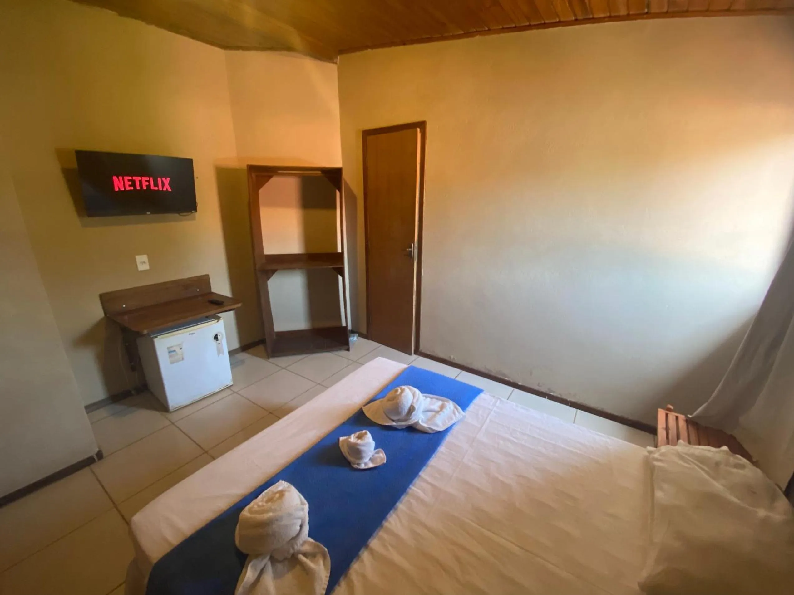 Bed in Pousada La Cabana