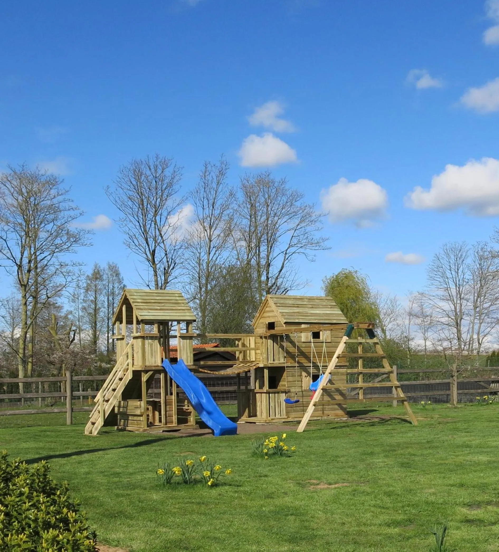 Children play ground in Hoeve Chartreuse