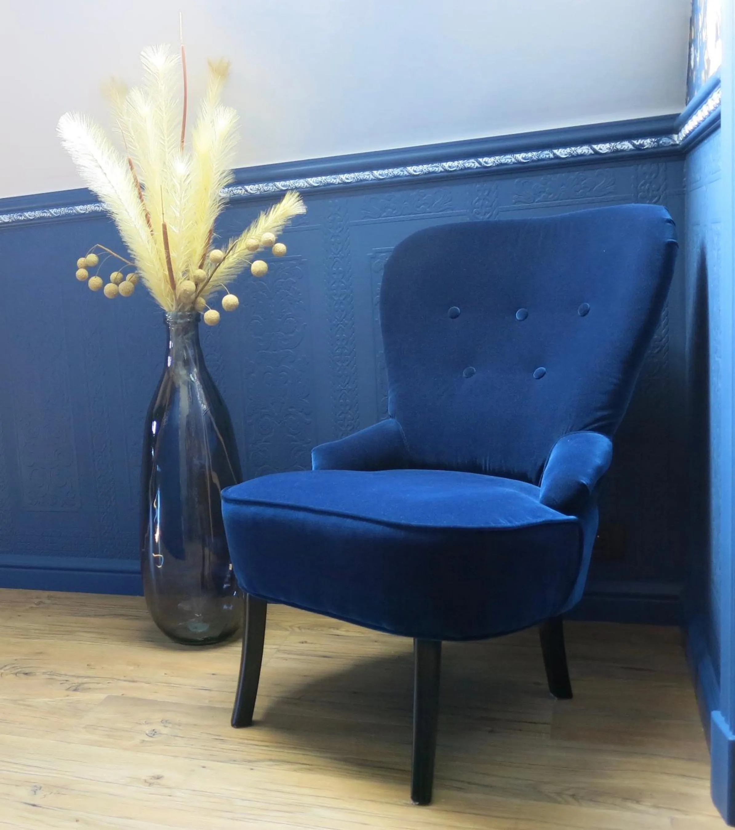 Seating area in Hoeve Chartreuse