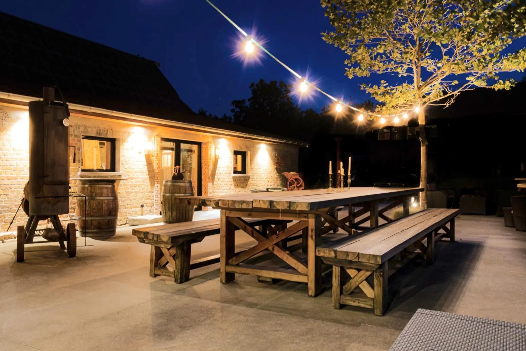 Patio in Hoeve Chartreuse